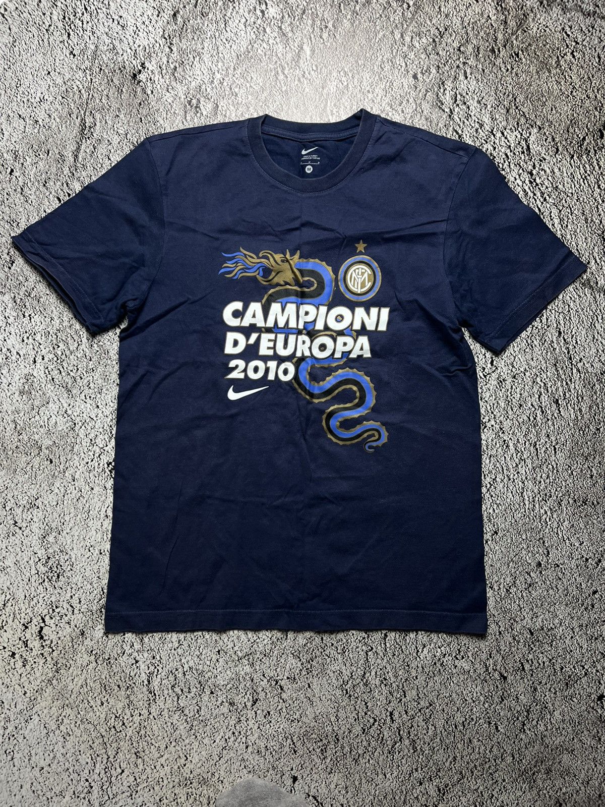 Nike Nike Inter Milan campioni d’europa 2010 vintage t shirt Size US M / EU 48-50 / 2 - 1 Thumbnail