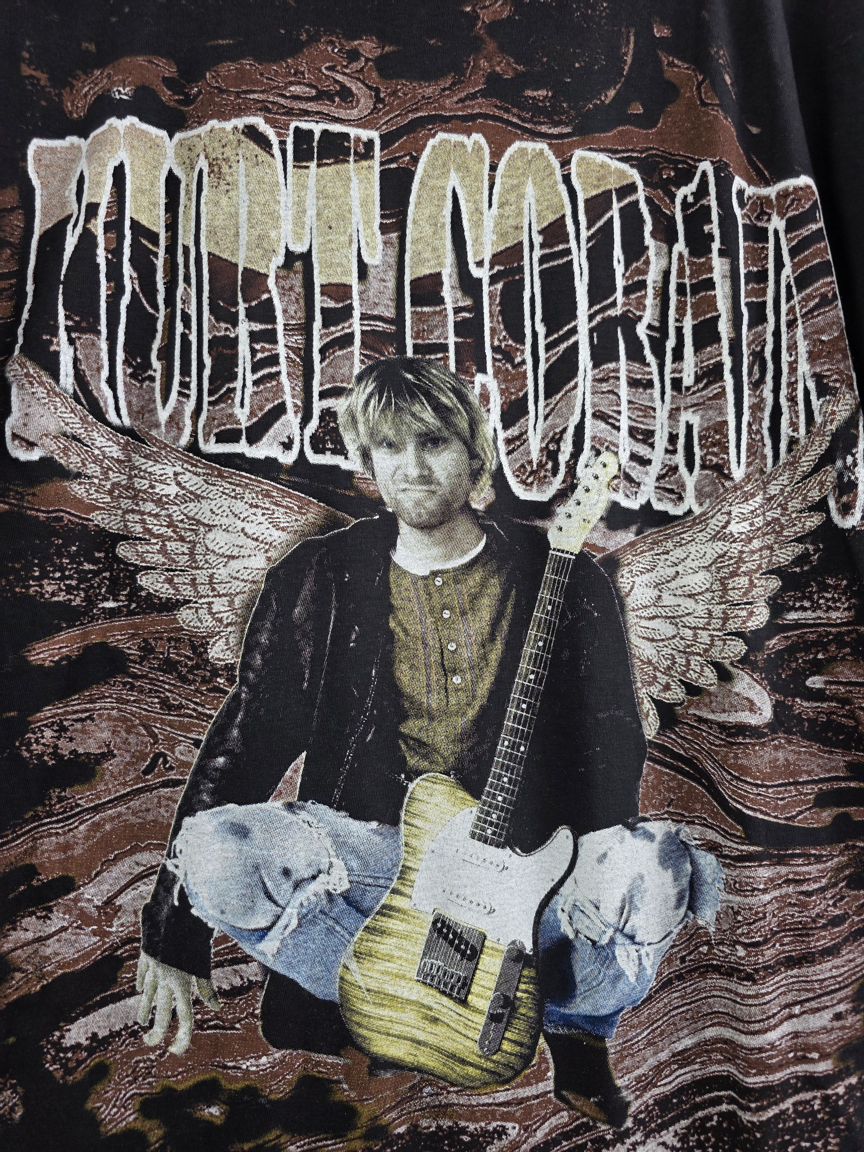 Band Tees × Vintage 90s Nirvana Kurt In Utero XL 23" 28.5" Size US XL / EU 56 / 4 - 7 Thumbnail