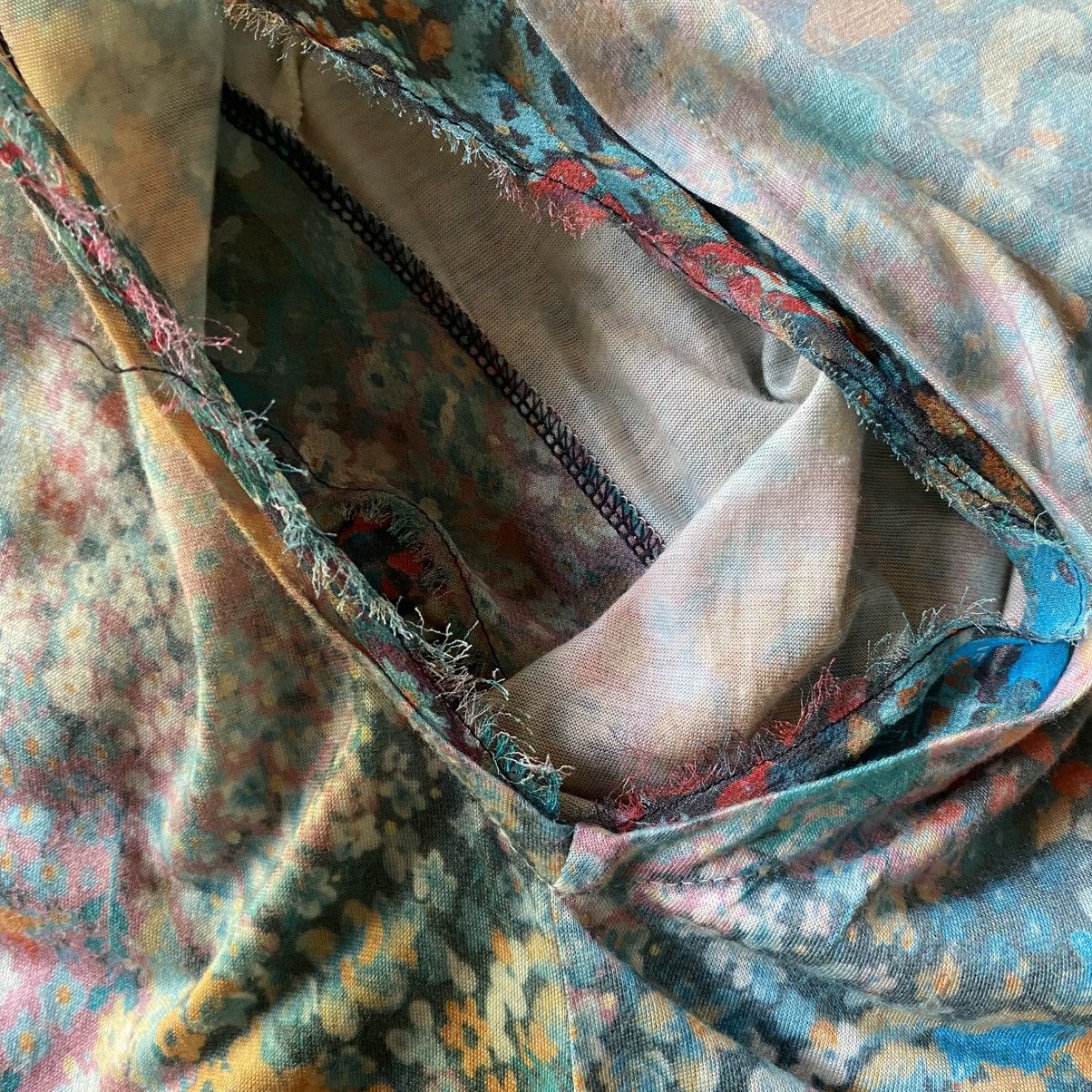 Tsumori Chisato Tsumori Chisato Floral Ruffle Strap Maxi Dress Size XS / US 0-2 / IT 36-38 - 17 Thumbnail