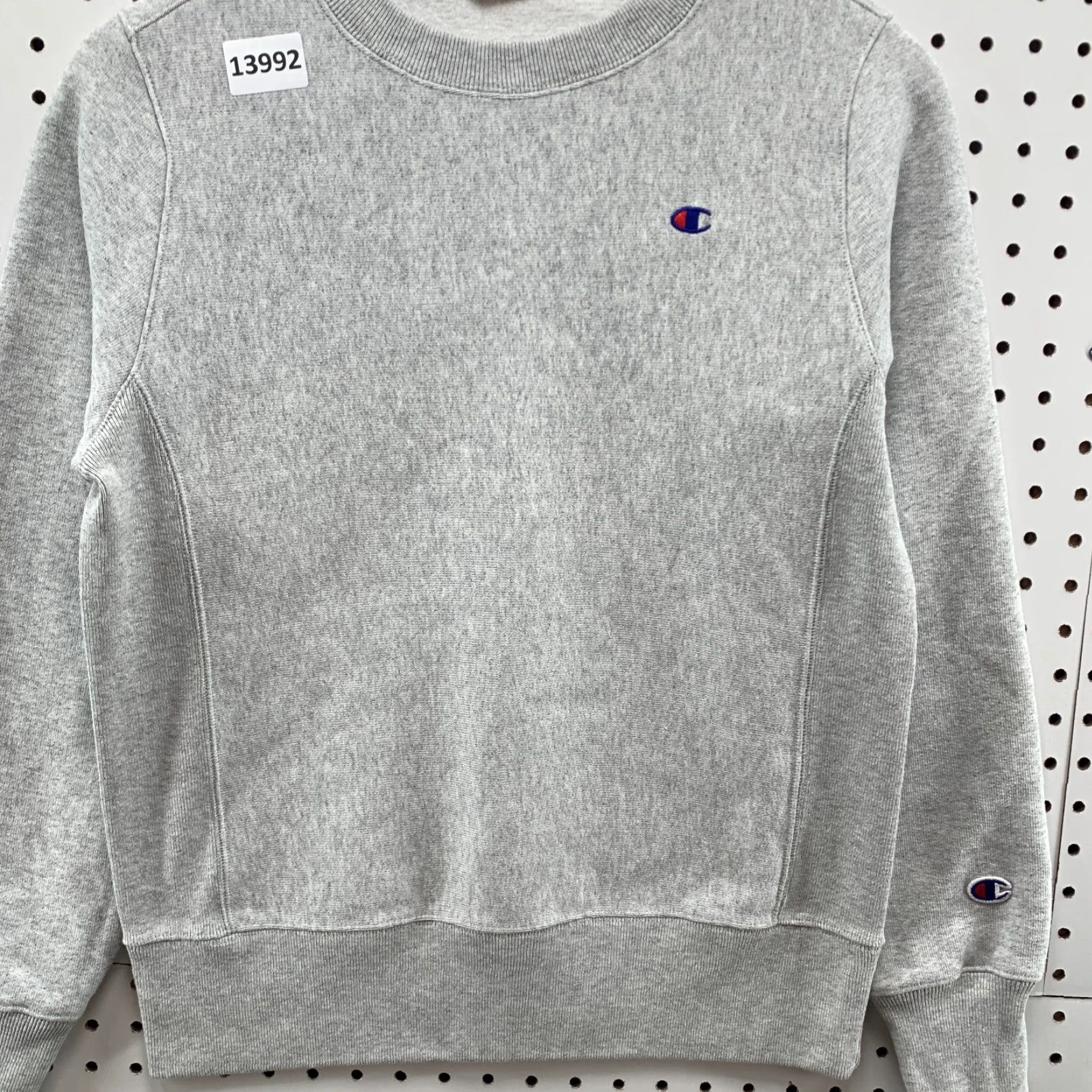Champion VINTAGE Champion Reverse Weave Sweatshirt Mens Small Gray Pullover Crewneck 70s Retro Gray Sweatshirt Mens Small 70s Retro Logo Size S / US 4 / IT 40 - 3 Thumbnail