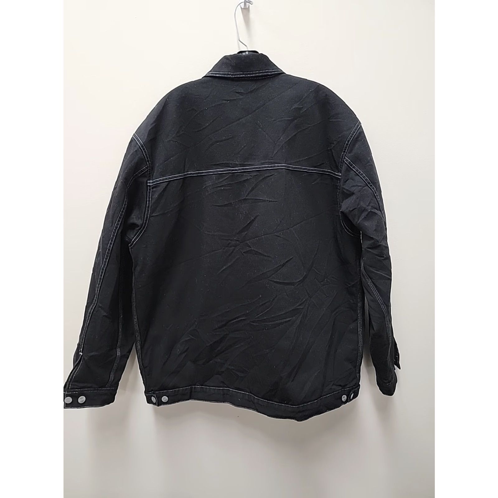 Carhartt Carhartt WORK IN PROGRESS DOUBLE FRONT JACKET Mens 2XL Black Cotton Jacket / Coat Mens Black 2XL Size US XXL / EU 58 / 5 - 6 Thumbnail