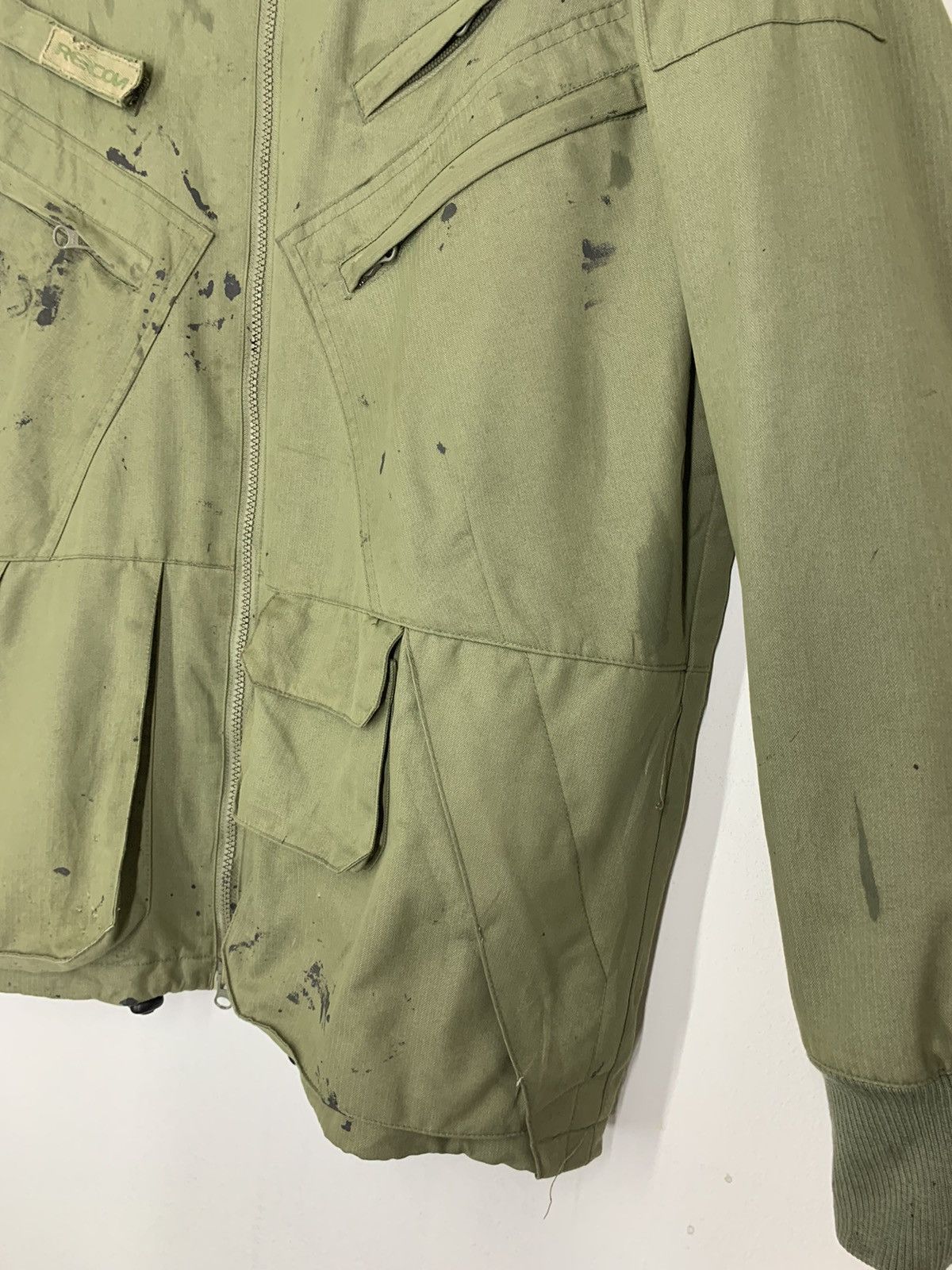 Futura Recon Military Custom Dirty Painted Flight Jacket Size US L / EU 52-54 / 3 - 4 Thumbnail