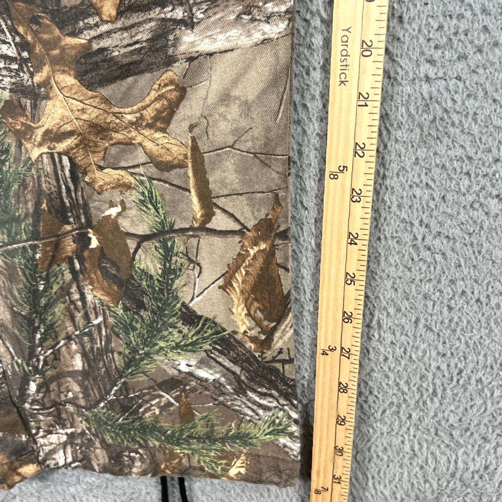 Realtree Realtree Mens XL Pants Green Camouflage 40-42 Pockets Cargo Hunting Outdoor Classic Style Ankle Straight Bagged? No. Size US 40 / EU 56 - 3 Thumbnail