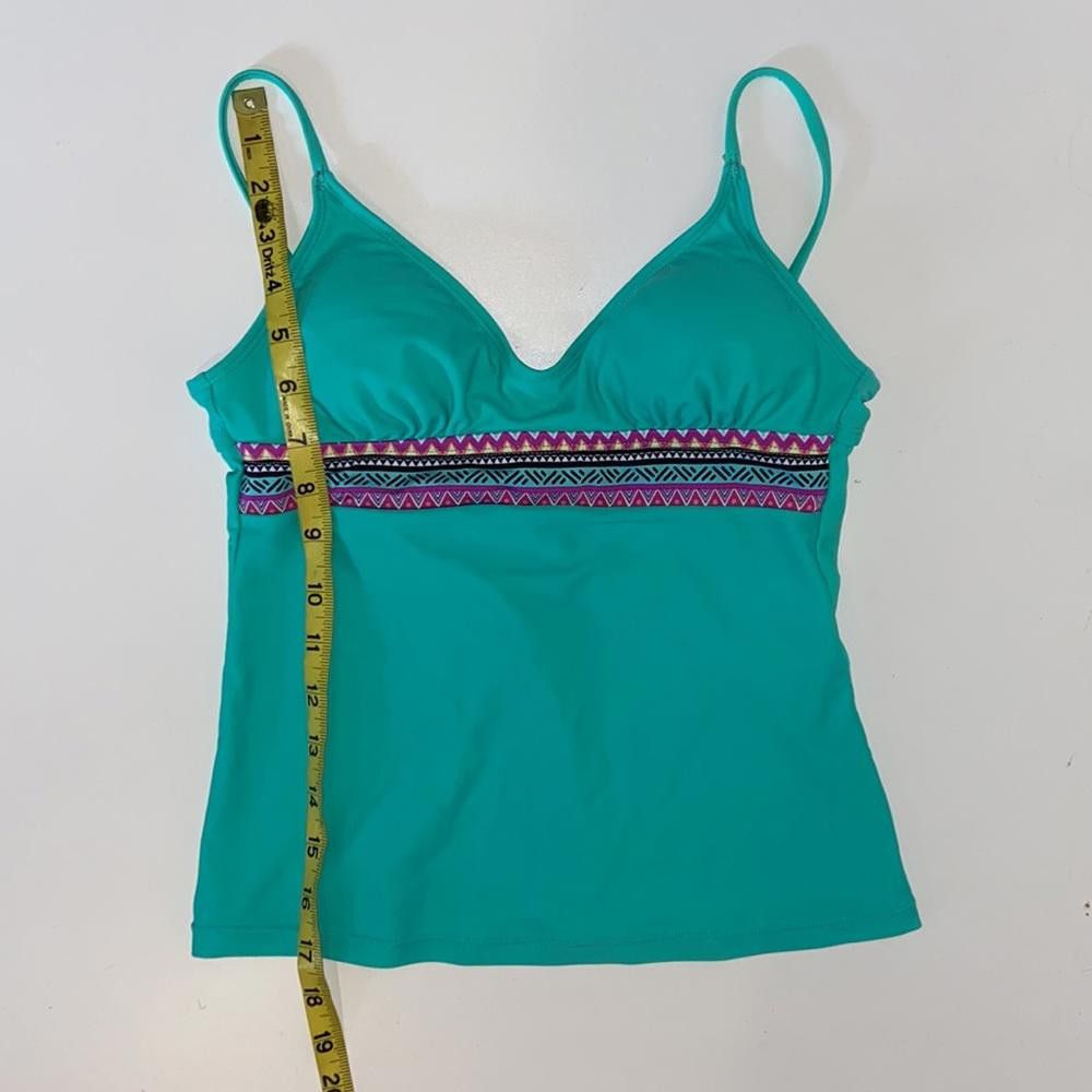 Designer BECCA l Tankini Top With Back Tie Size XS Size ONE SIZE - 4 Thumbnail
