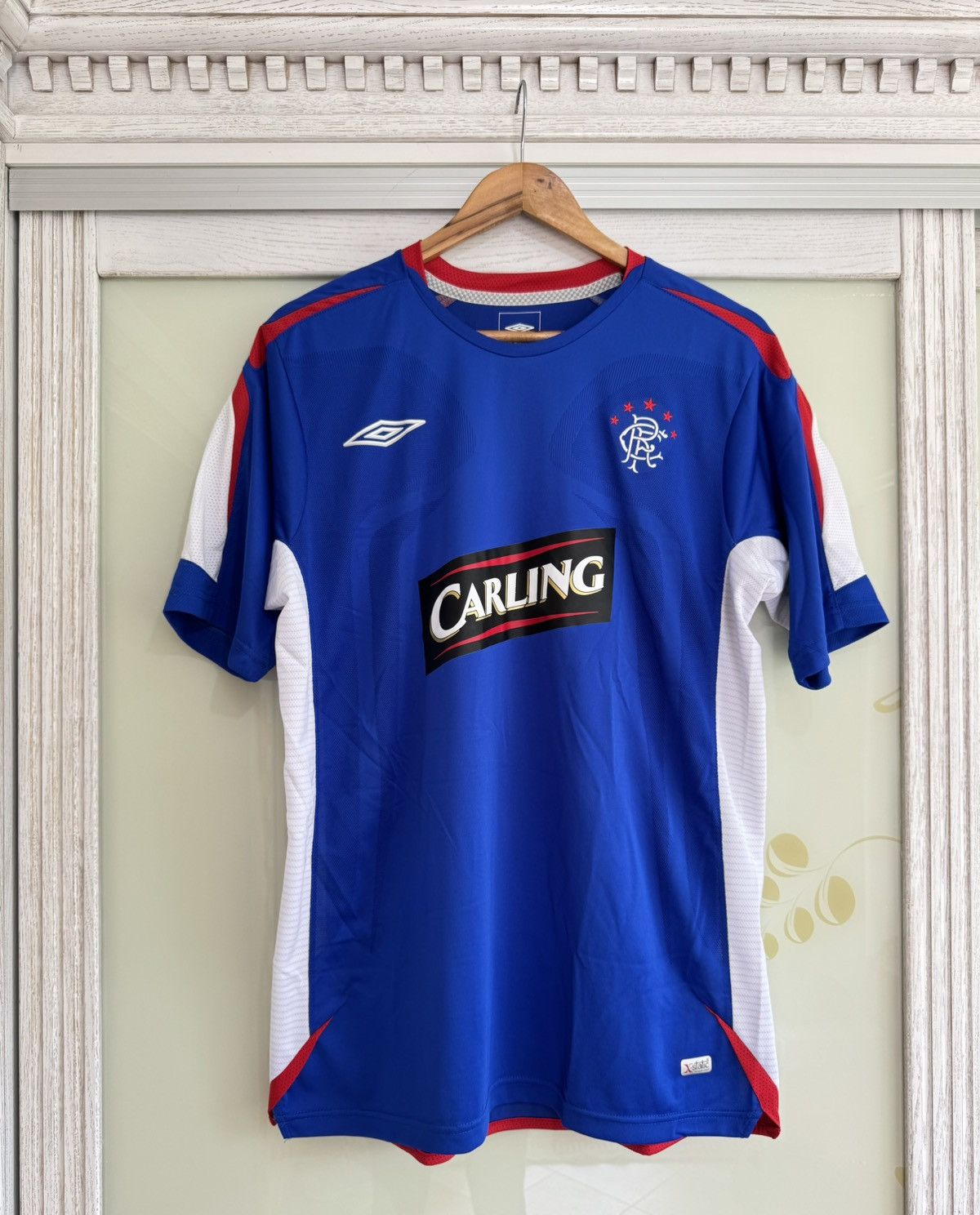 Umbro × Vintage Vintage Glasgow Rangers 2008-2009 Soccer Jersey Football Kit Size US L / EU 52-54 / 3 - 1 Thumbnail