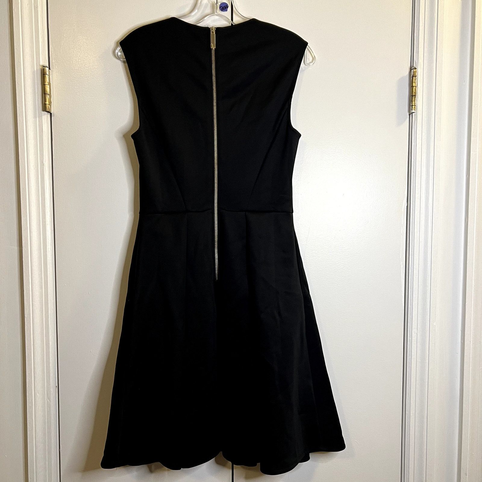 Ted Baker Ted Baker Joone Skater Bejeweled Sleeveless Mini Black Dress Size S / US 4 / IT 40 - 7 Thumbnail