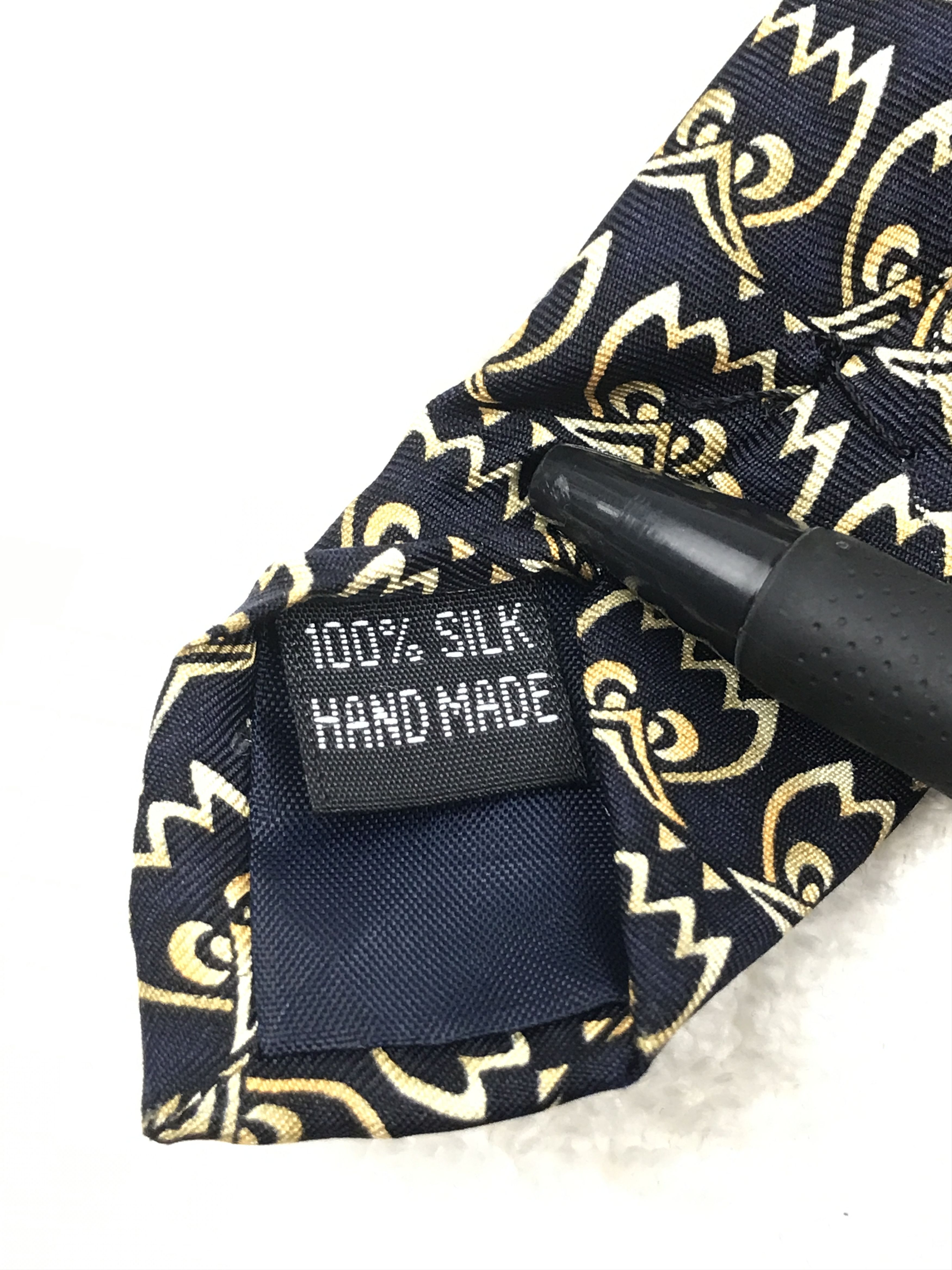 Designer × Vintage Vintage New Generation Silk Necktie Size ONE SIZE - 7 Thumbnail