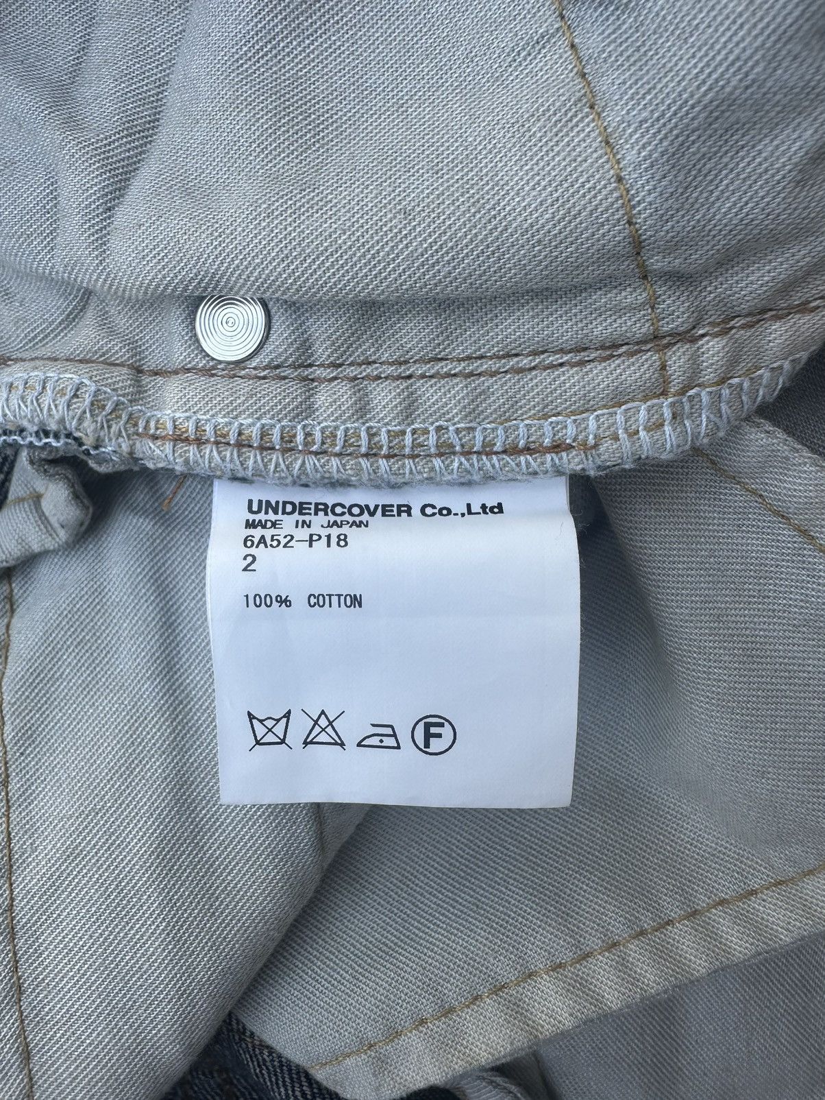 Undercover Undercover 06 Bug denim Size US 30 / EU 46 - 4 Thumbnail
