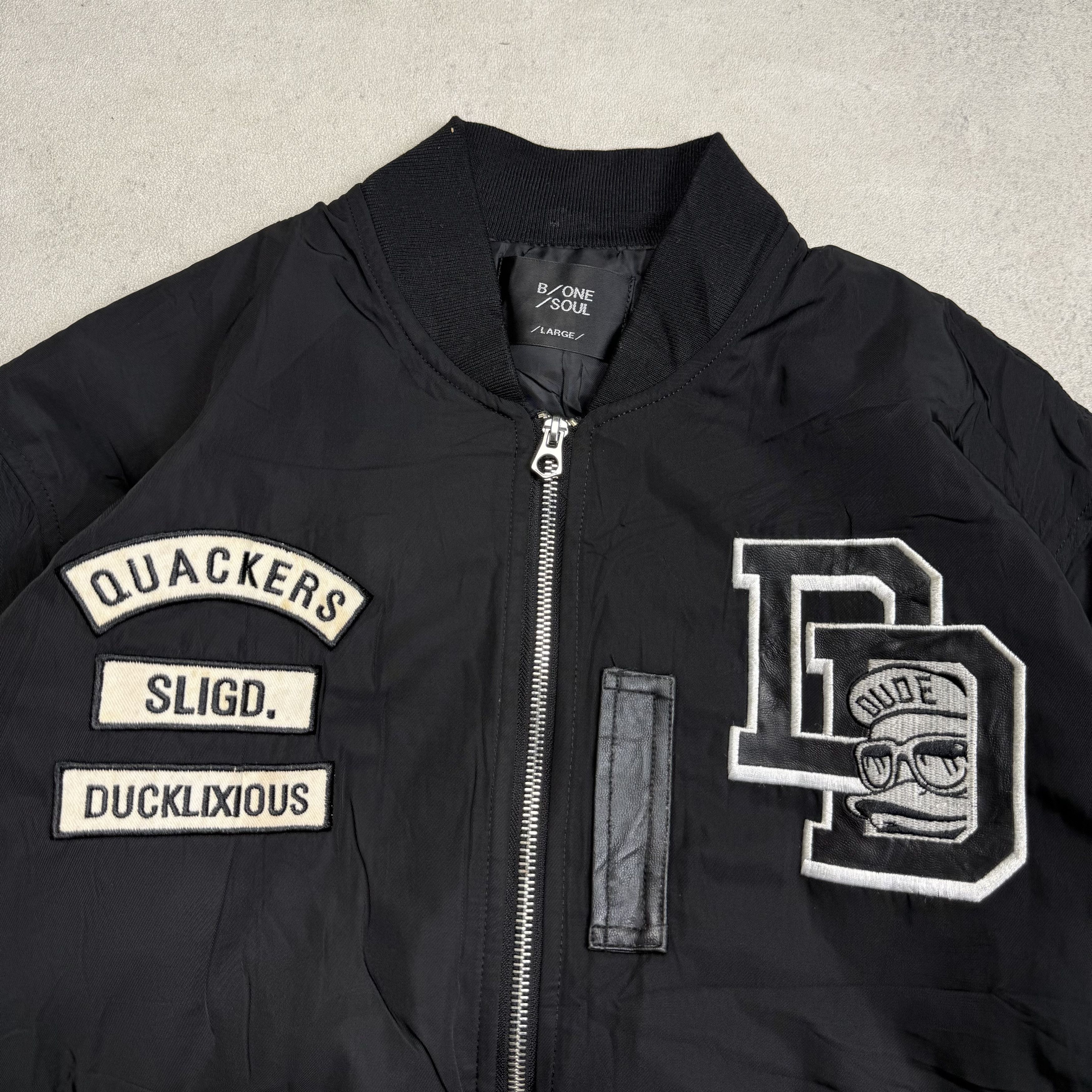 Japanese Brand Bone Soul Bomber Jacket Size US M / EU 48-50 / 2 - 5 Thumbnail
