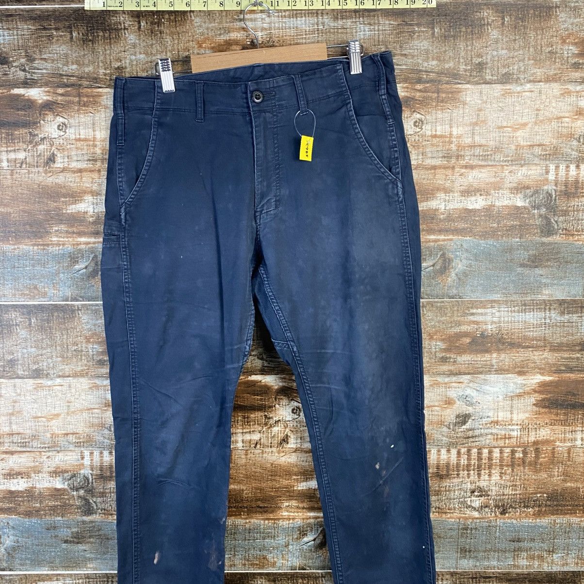Japanese Brand DL Gladiotor Dark Blue Cargo Multipocket Pants #C985 Size US 30 / EU 46 - 2 Thumbnail