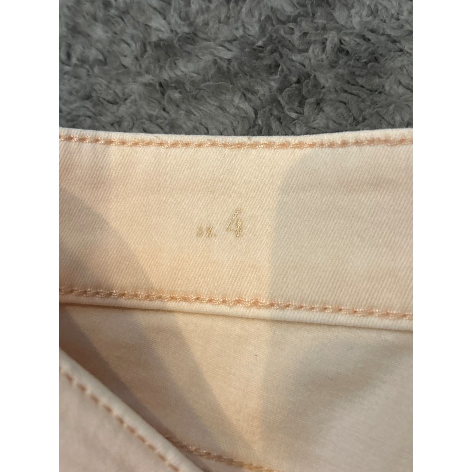 White House Black Market White House Black Market Jeans Womens 4 The Skinny Ankle Pink Blush Stretch Size 27" / US 4 / IT 40 - 3 Thumbnail