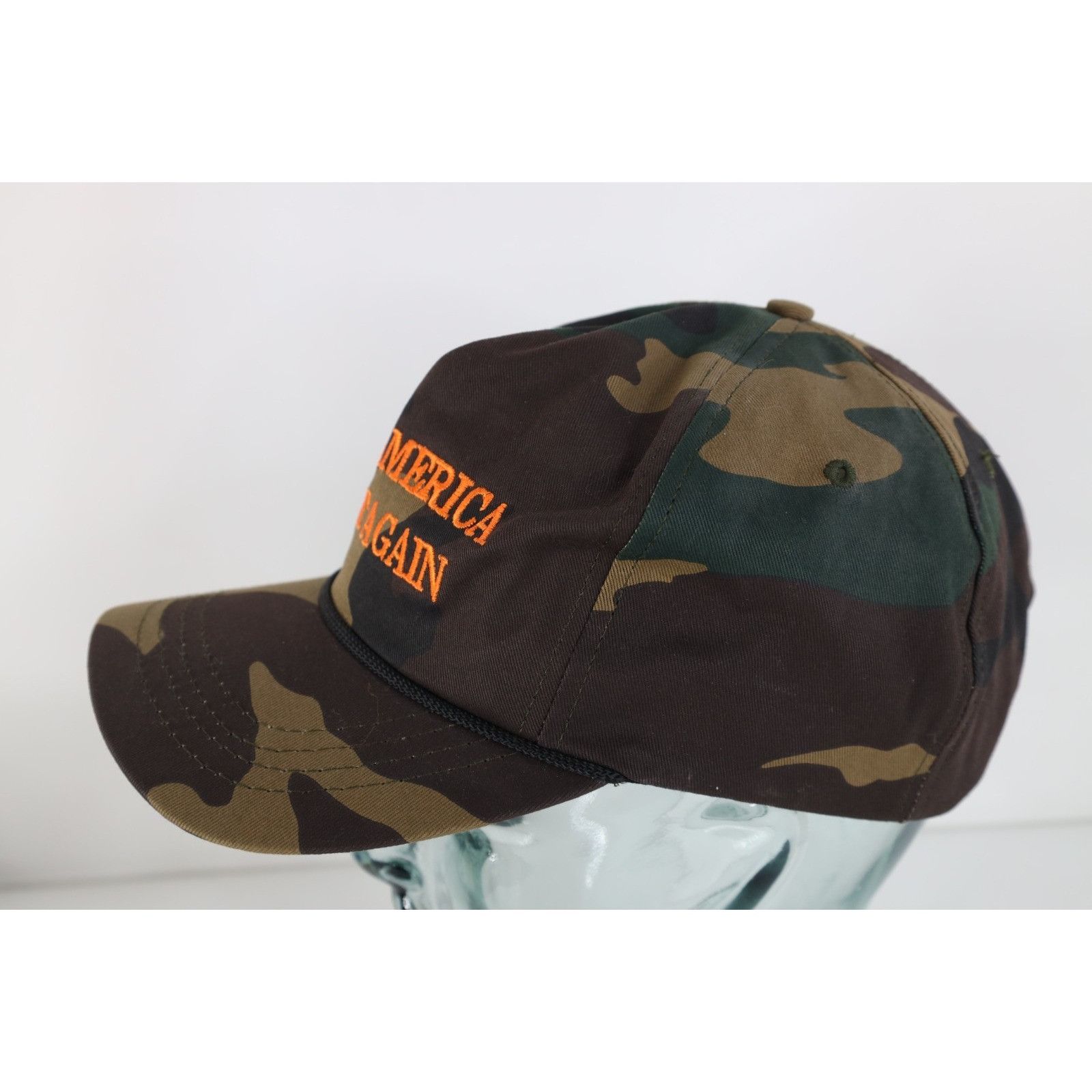 Vintage Y2K Make America Great Again MAGA President Donald Trump Hat Size ONE SIZE - 3 Thumbnail