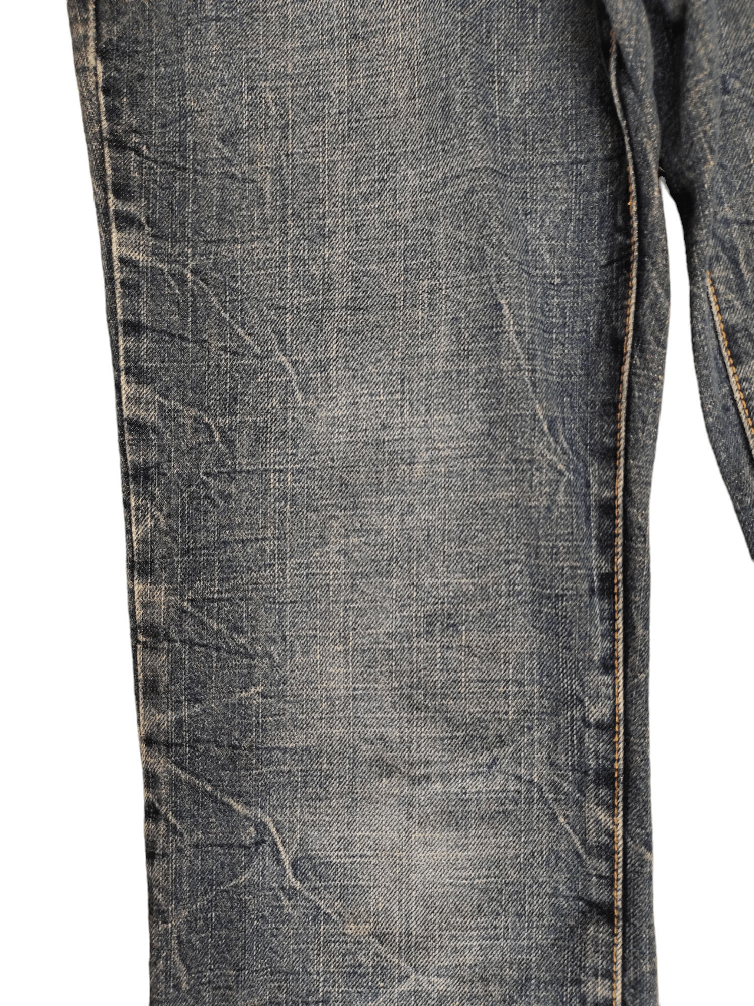 If Six Was Nine Flare Jeans Aft Japan Distress Faded Boot Cut Y2k Mudmax Size US 29 - 7 Thumbnail