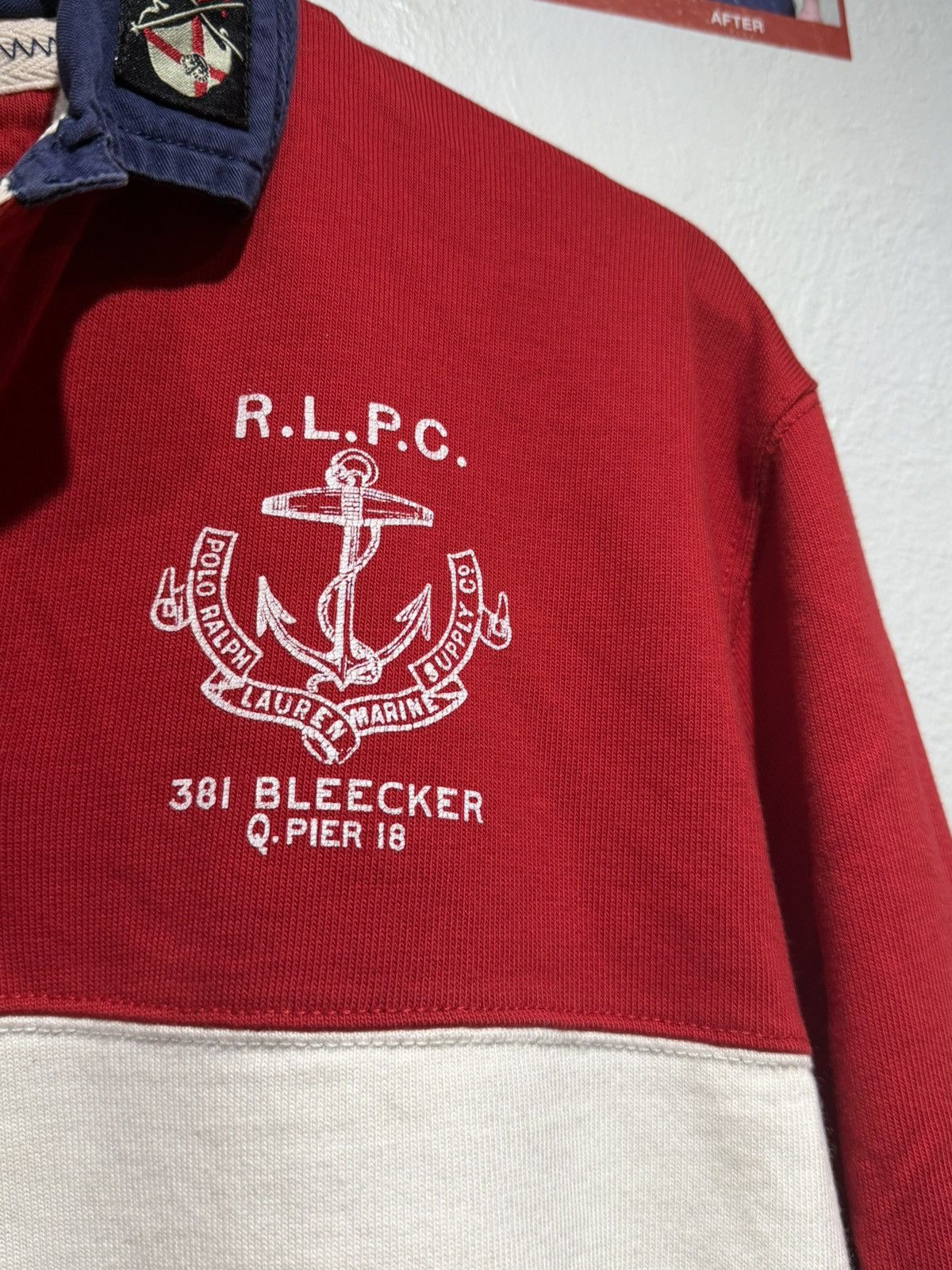 Polo Ralph Lauren Vintage Polo Ralph Lauren Rugby shirt Size US XL / EU 56 / 4 - 5 Thumbnail