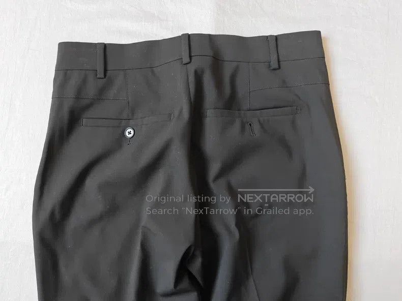 Hermes Hermes Wool trousers, black, 96% wool, slim fit Size US 38 / EU 54 - 7 Thumbnail