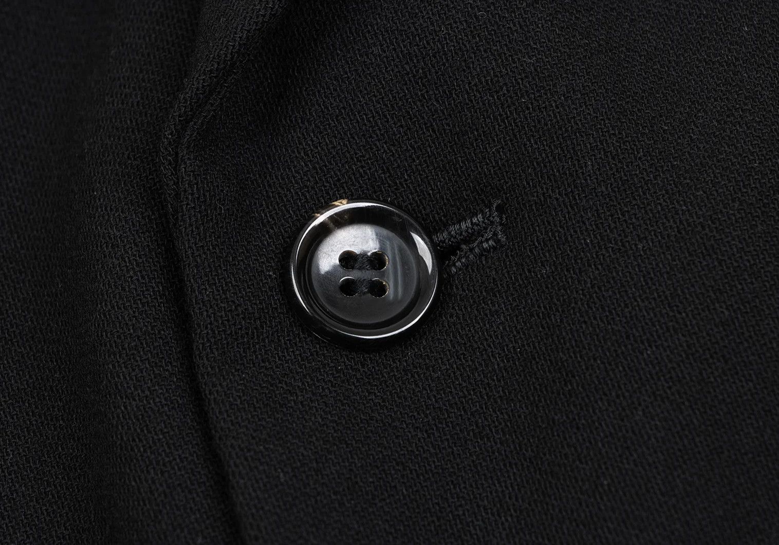 Comme des Garcons Homme Plus Felt Wool Paste Design 1B Jacket in Black Gray Size S Size US S / EU 44-46 / 1 - 12 Thumbnail