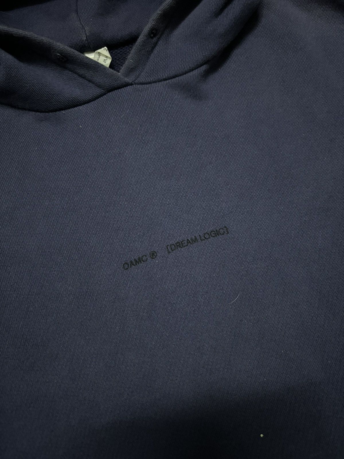 OAMC OAMC Dream Logic Hoodie Blueblack Size US S / EU 44-46 / 1 - 3 Thumbnail