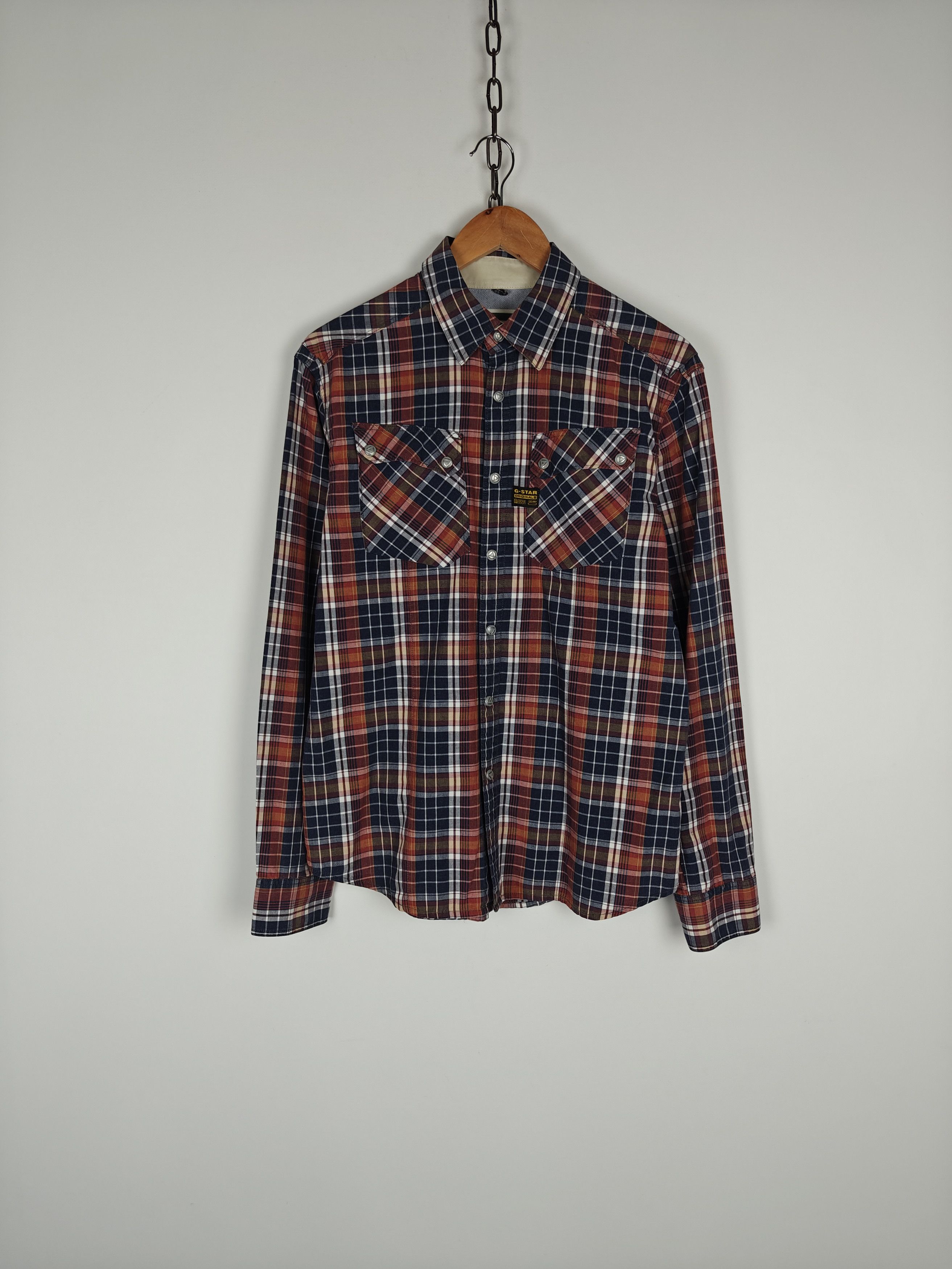 G-Star G-Star Raw SKI Crayon Shirt Check Snap size L Size US L / EU 52-54 / 3 - 1 Thumbnail