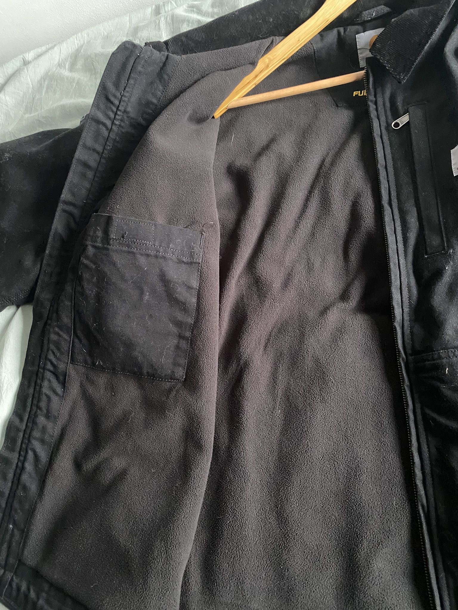 Carhartt Carhartt Duck Jacket Black XL (Model 103370) Size US XL / EU 56 / 4 - 3 Thumbnail