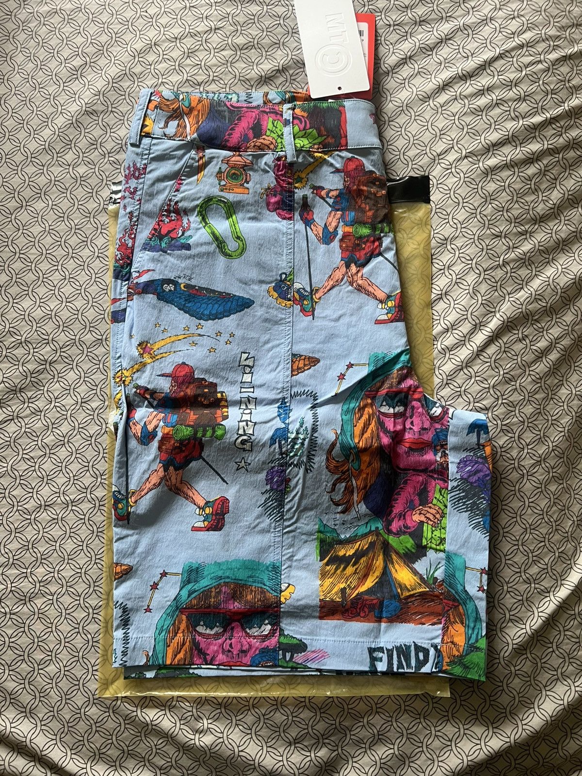 Li-Ning × Market (Chinatown) Market x Li-ning “Find Your Way” Shorts LARGE Size US 38 / EU 54 - 4 Thumbnail