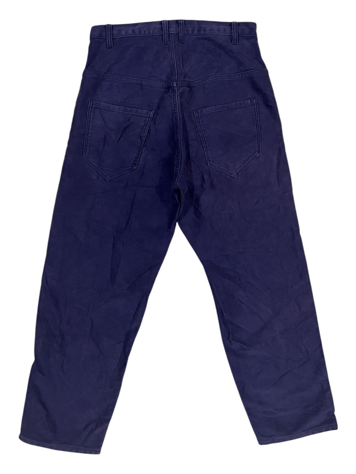 Garment Reproduction of Workers Vtg France Workwear Moleskin No Control Air Trousers Pants Size US 31 - 2 Thumbnail