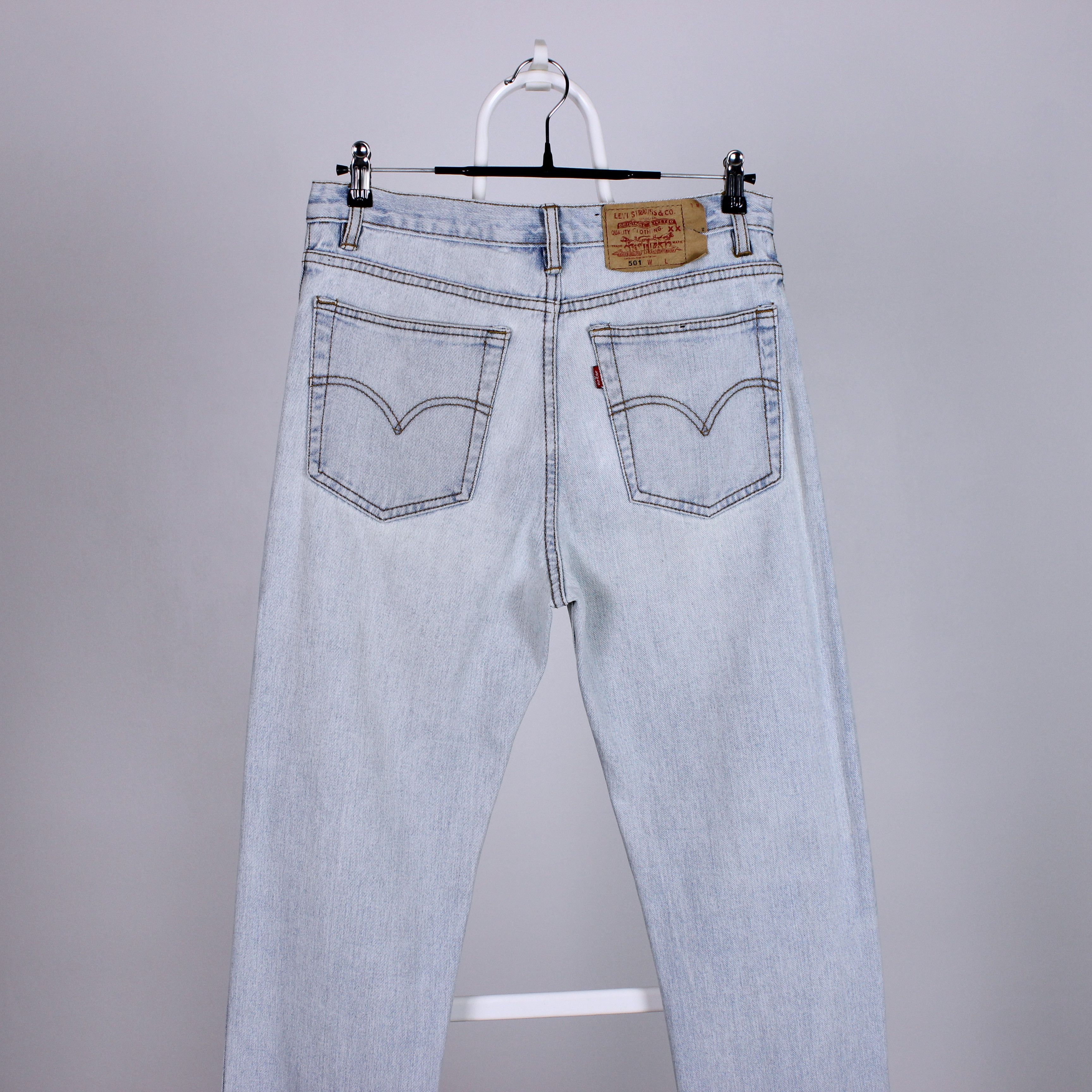 Levi's Levis Levi Strauss 501 32 30 Blue denim rarity Size US 32 / EU 48 - 11 Thumbnail