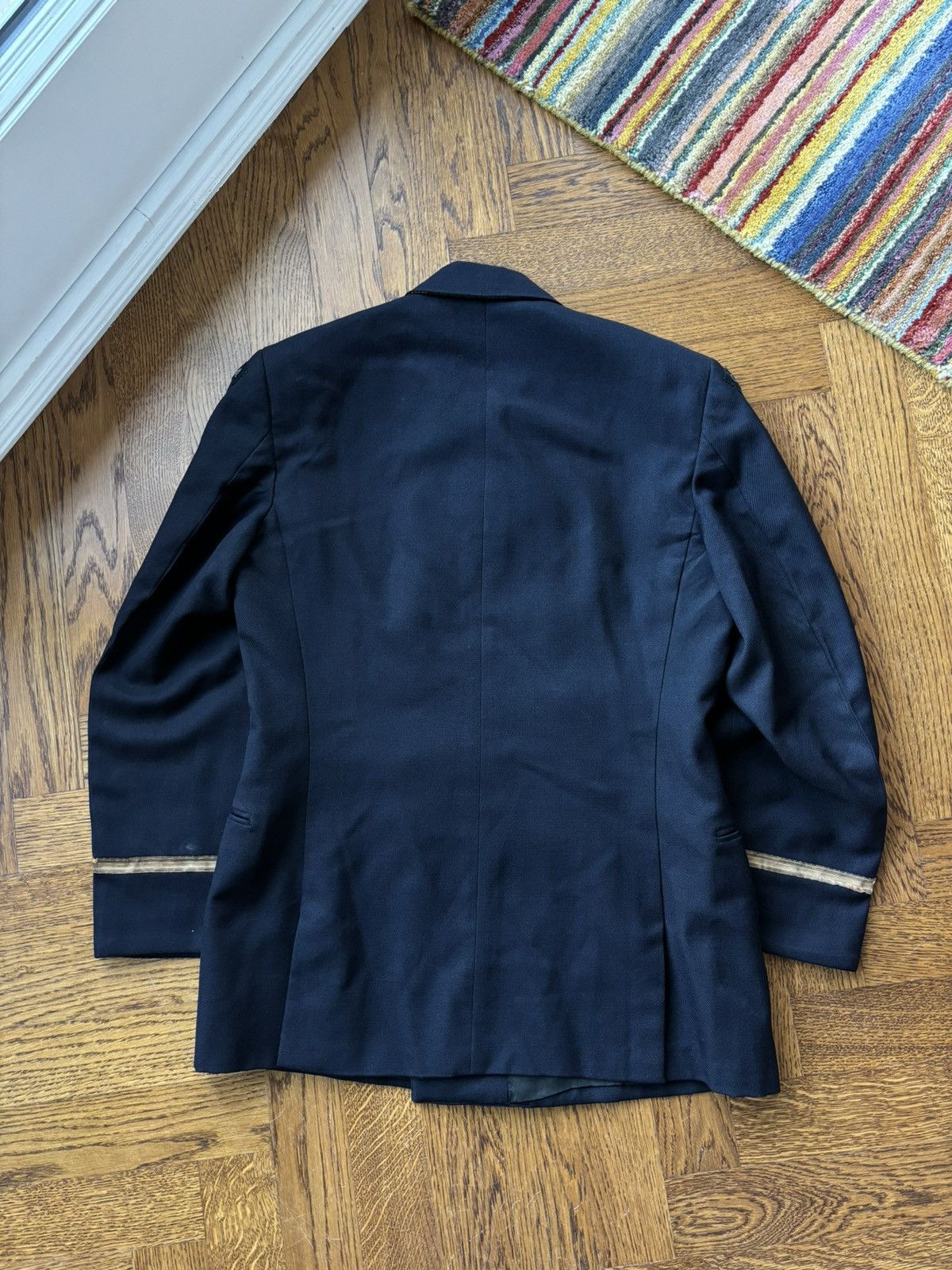 Vintage 1950s RCN Uniform Vintage Canadian Navy Coat Korean War USN Size 38S - 8 Thumbnail