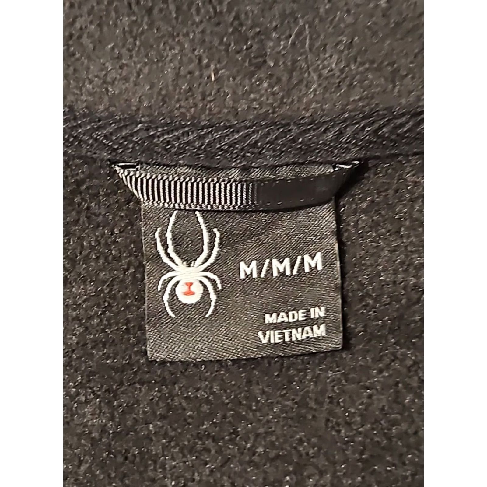 Spyder Spyder Hoodie Size Medium Mens Black Navy Blue Fleece Lined 1/2 Zip Pullover Size US M / EU 48-50 / 2 - 3 Thumbnail