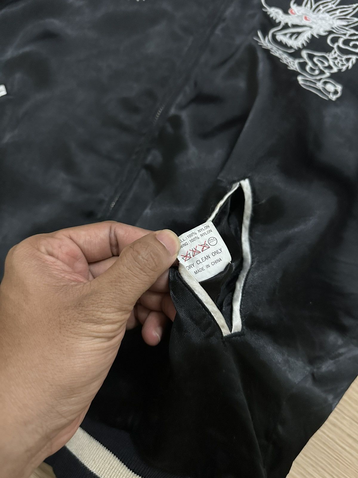 Beauty Beast × Japanese Brand Pearl Diver Bright Co Ltd Dragon Reversible Sukajan Jacket Size US M / EU 48-50 / 2 - 11 Thumbnail