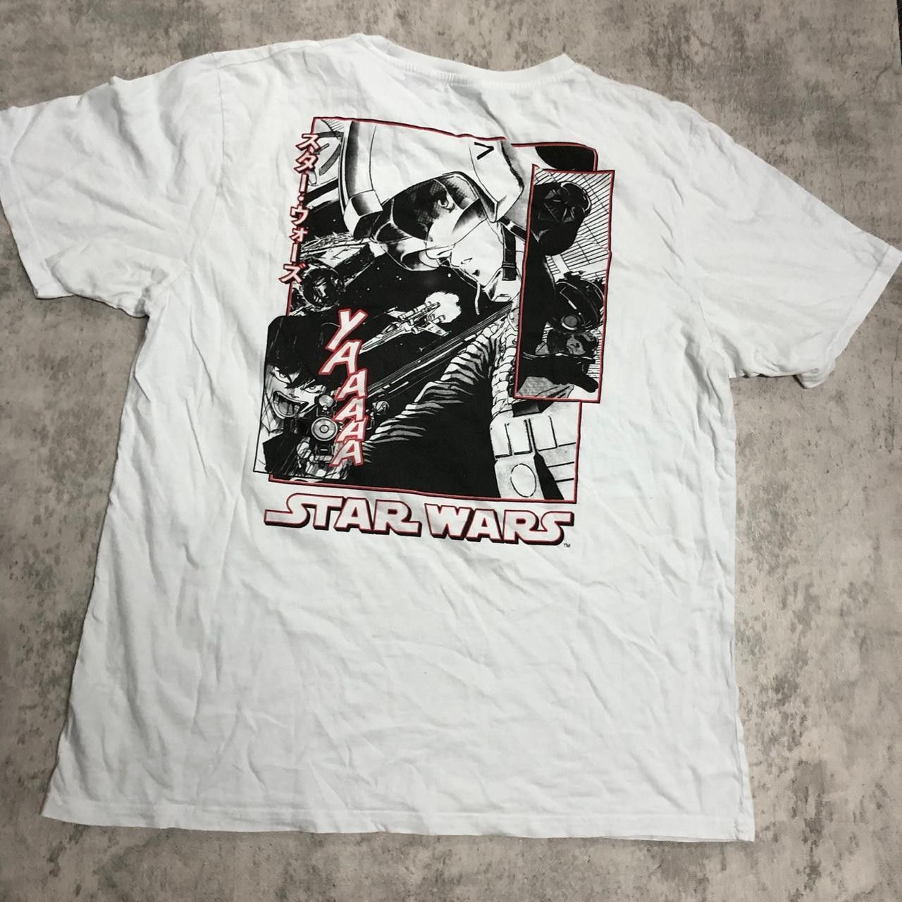 Star Wars White Star Wars graphic tee #StarWars Size US L / EU 52-54 / 3 - 4 Thumbnail