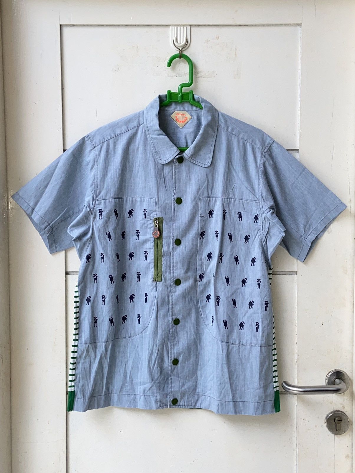 Frapbois FRAPBOIS Blue Shirt Size US M / EU 48-50 / 2 - 1 Thumbnail
