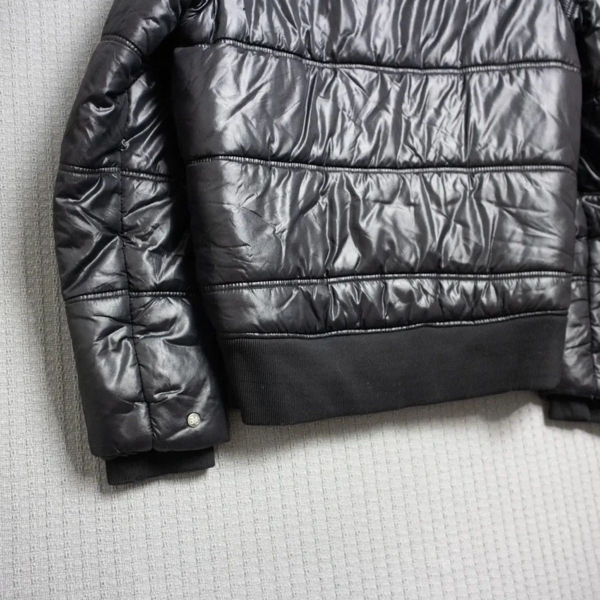 G-Star G Star Raw Shiny Down Puffer Detachable Hood Drill Jacket Size US XL / EU 56 / 4 - 4 Thumbnail