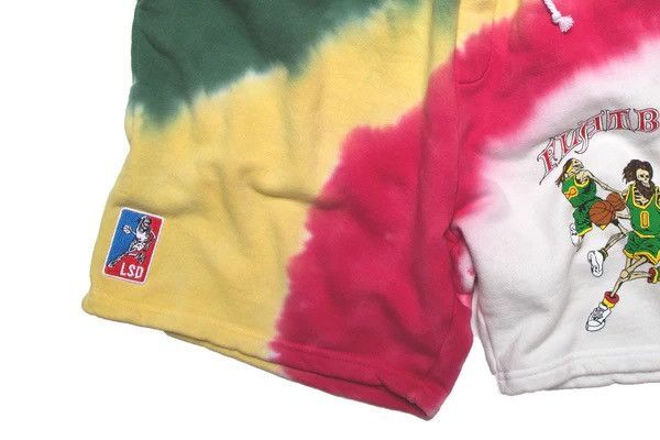Flatbush Zombies Flatbush Zombies Basketball Tie Dye Shorts Radiant Trifecta Size US 30 / EU 46 - 10 Thumbnail