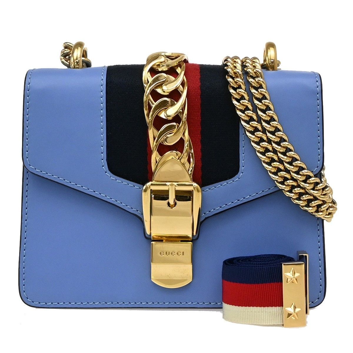 Gucci Gucci Sylvie Shoulder Bag Leather Size ONE SIZE - 1 Thumbnail