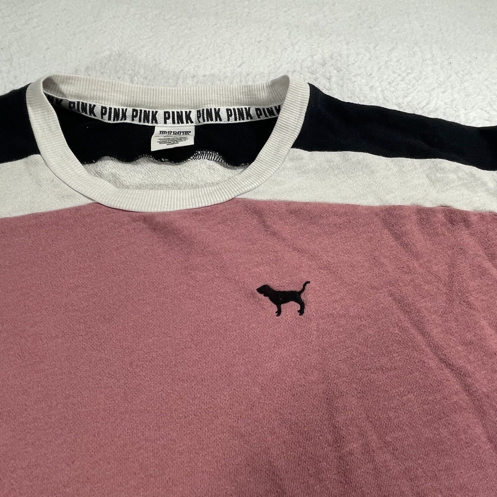 Victoria's Secret Victoria's Secret PINK Lightweight Pullover Sweatshirt Size XS / US 0-2 / IT 36-38 - 2 Thumbnail