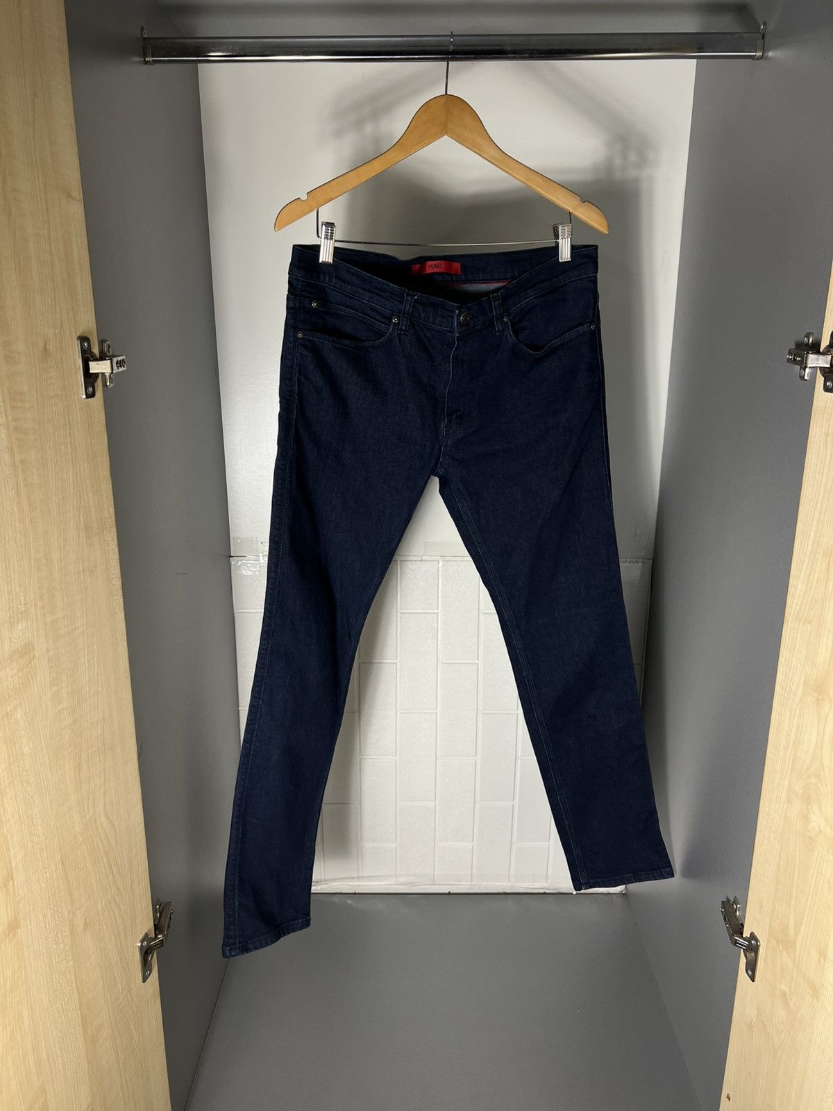 Hugo Boss HUGO BOSS CLASSIC DENIM CASUAL JEANS SKINNY SPECIAL LOOK Y2K Size US 34 / EU 50 - 2 Thumbnail