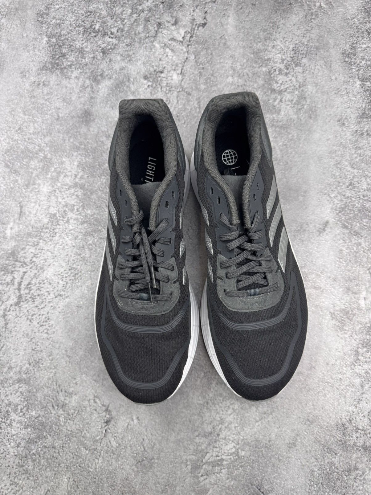 Adidas Adidas Adidas Duramo 10 Men NWT Black Grey Running Shoes Size US 9.5 / EU 42-43 - 2 Thumbnail