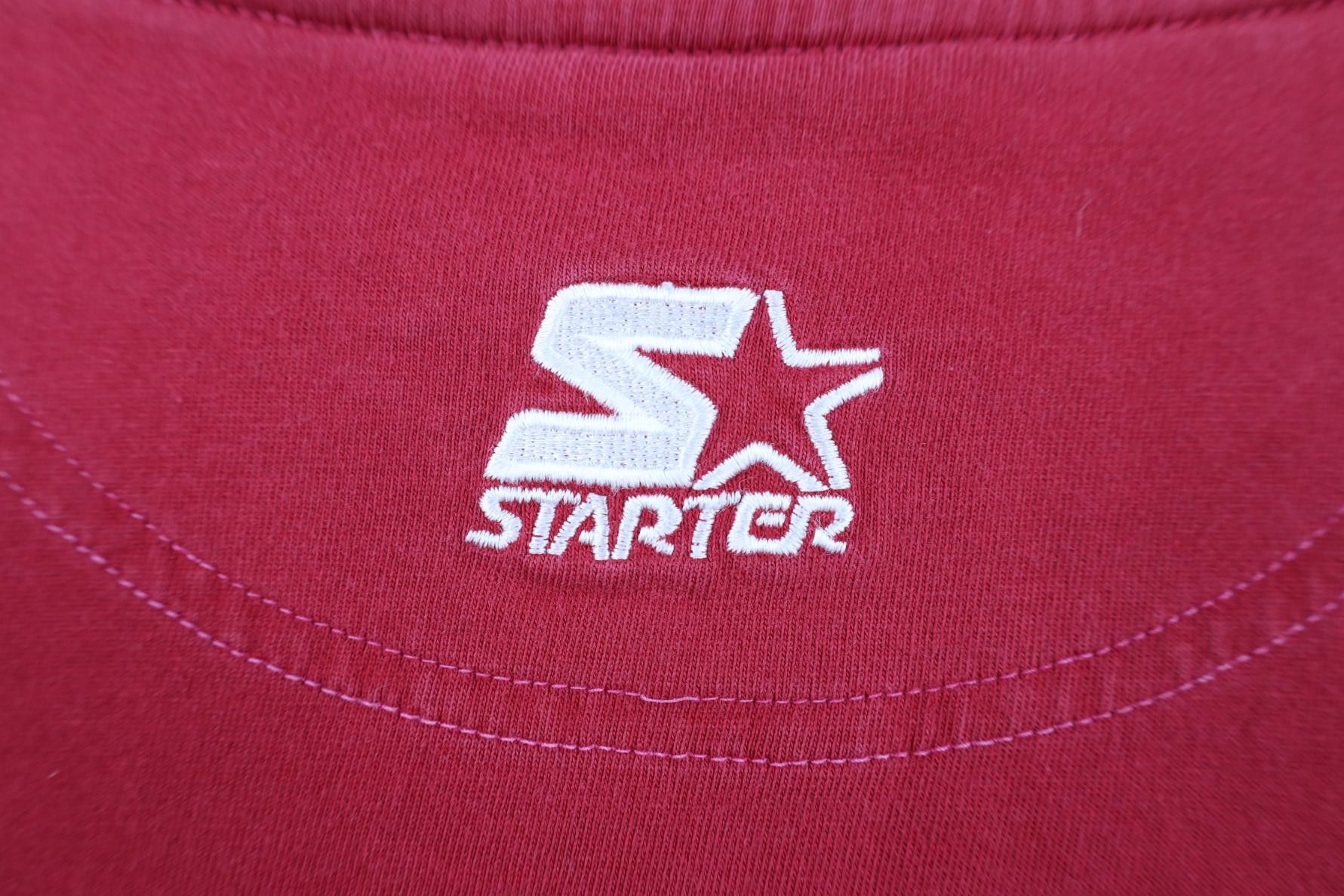 Starter Vintage 90s Starter San Francisco 49ers Mock Neck T-Shirt Size US L / EU 52-54 / 3 - 13 Thumbnail