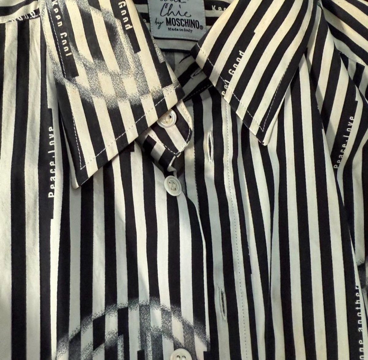 Moschino Mens vintage moschino shirt Size US XS / EU 42 / 0 - 1 Thumbnail