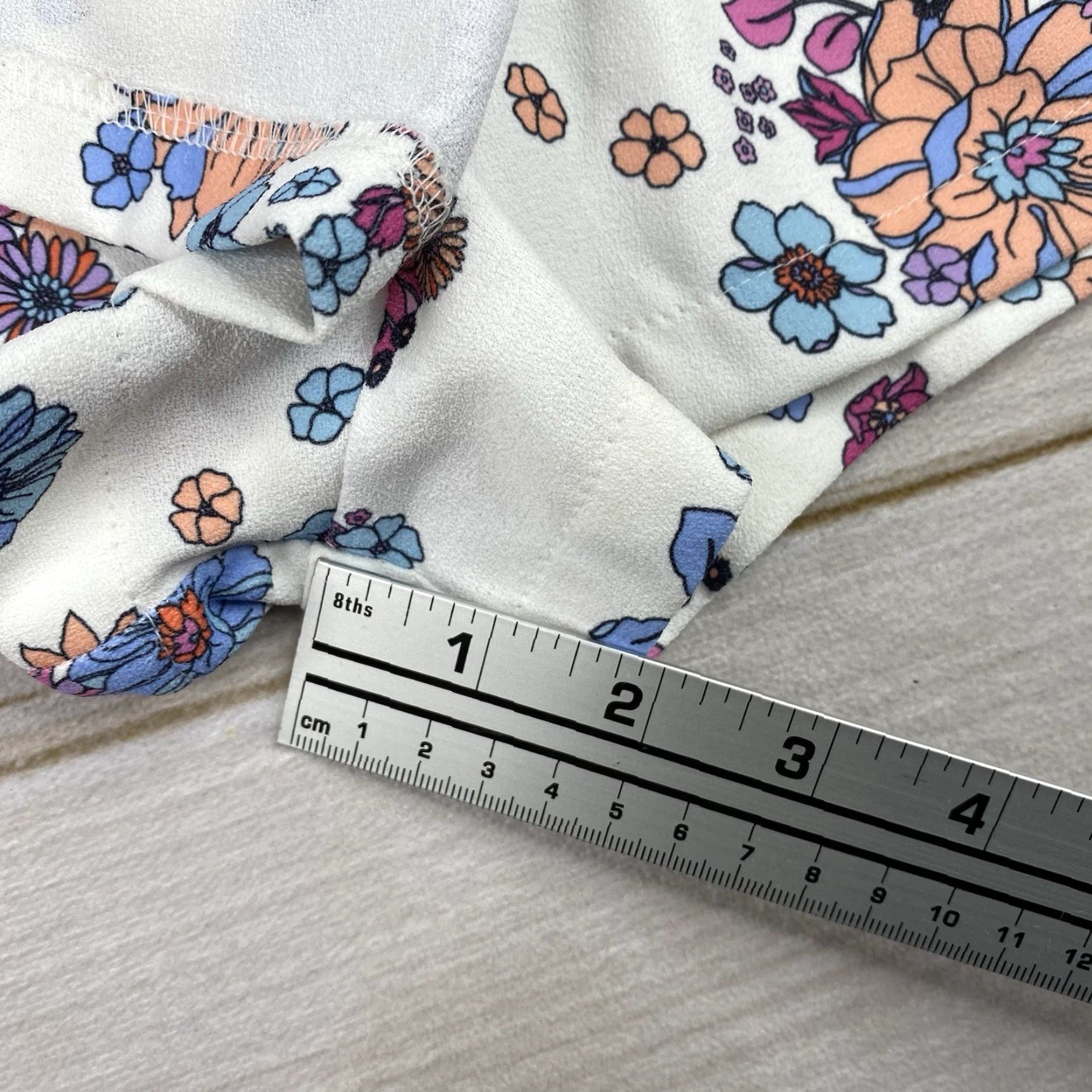 Dolls Kill Dolls Kill Sugar Thrillz Shorts w/Skirt Mini Belted 50's NWT Sz M Multicolor Floral Boho 80s 90s Shirt? Size 32" / US 10 / IT 46 - 4 Thumbnail