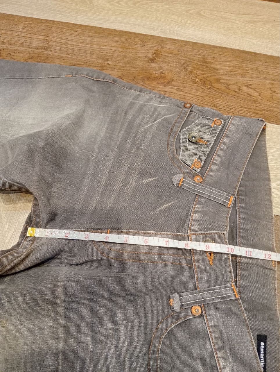 semanticdesign SEMANTIC DESIGN JAPAN TWISTED DENIM FLARED PANTS Size US 33 - 15 Thumbnail