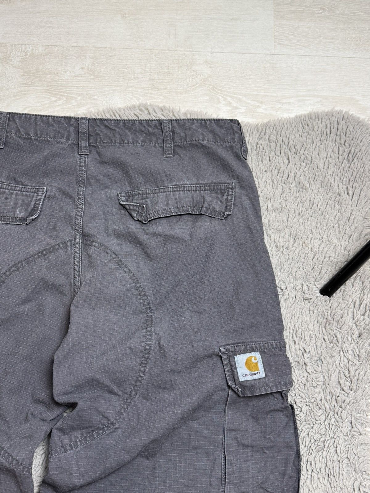 Carhartt × Vintage Carhartt vintage cargo baggy pants Center logo multi pocket Size US 34 / EU 50 - 2 Thumbnail