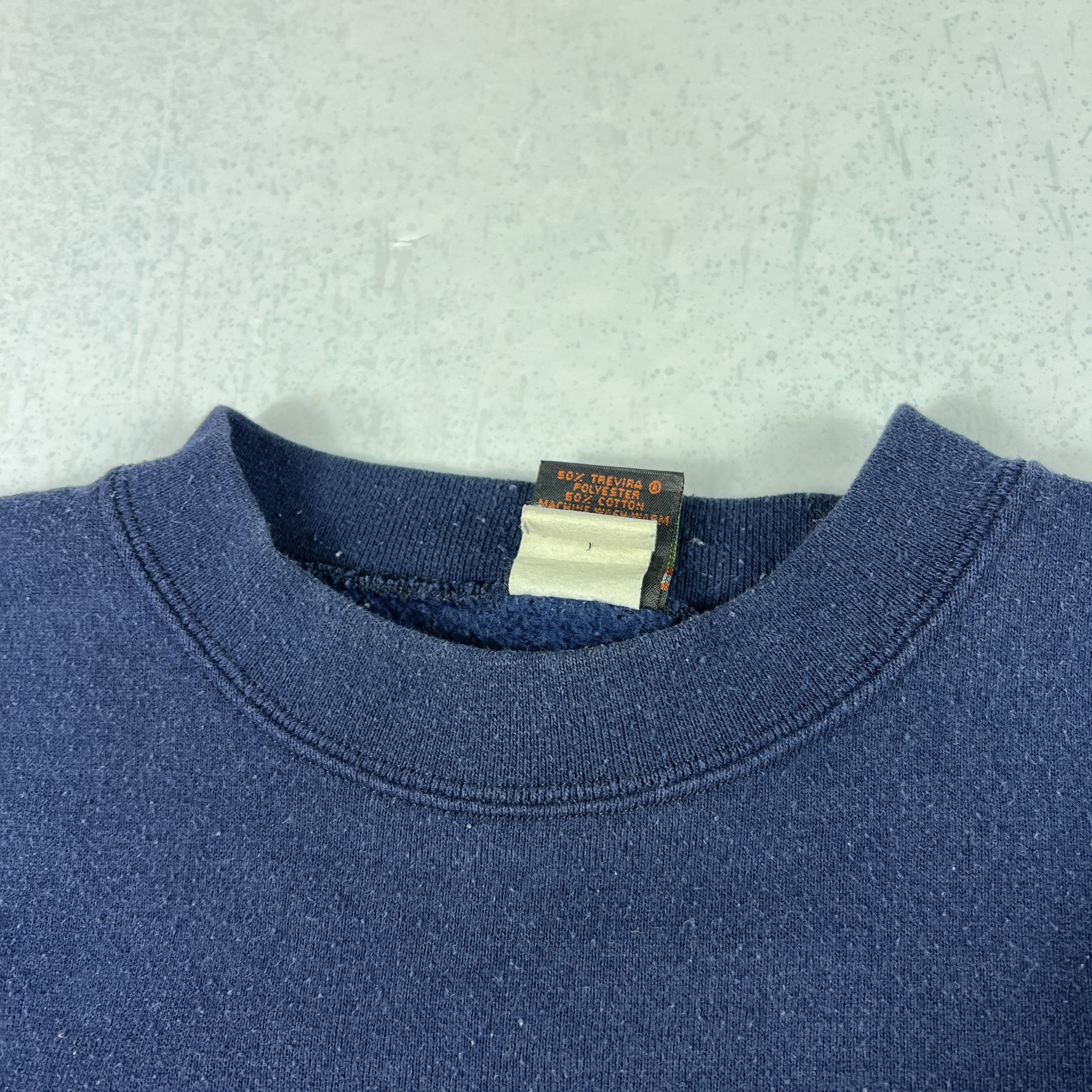 NCAA × Vintage VTG 90s West Virginia Mountaineers Sweatshirt Faded Crewneck Size US XL / EU 56 / 4 - 8 Thumbnail
