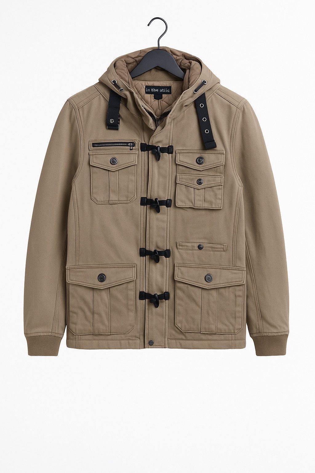 In The Attic In The Attic Military Field Jacket – Multi-Pocket Design Size US M / EU 48-50 / 2 - 1 Thumbnail