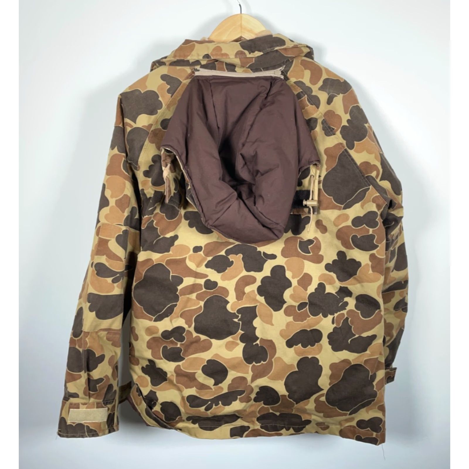 Vintage VINTAGE Fieldline Jacket Camouflage Parka + Liner Men XL Brown Thinsulate Reversible Lining Pockets Hooded Zip Coat Size US XL / EU 56 / 4 - 3 Thumbnail