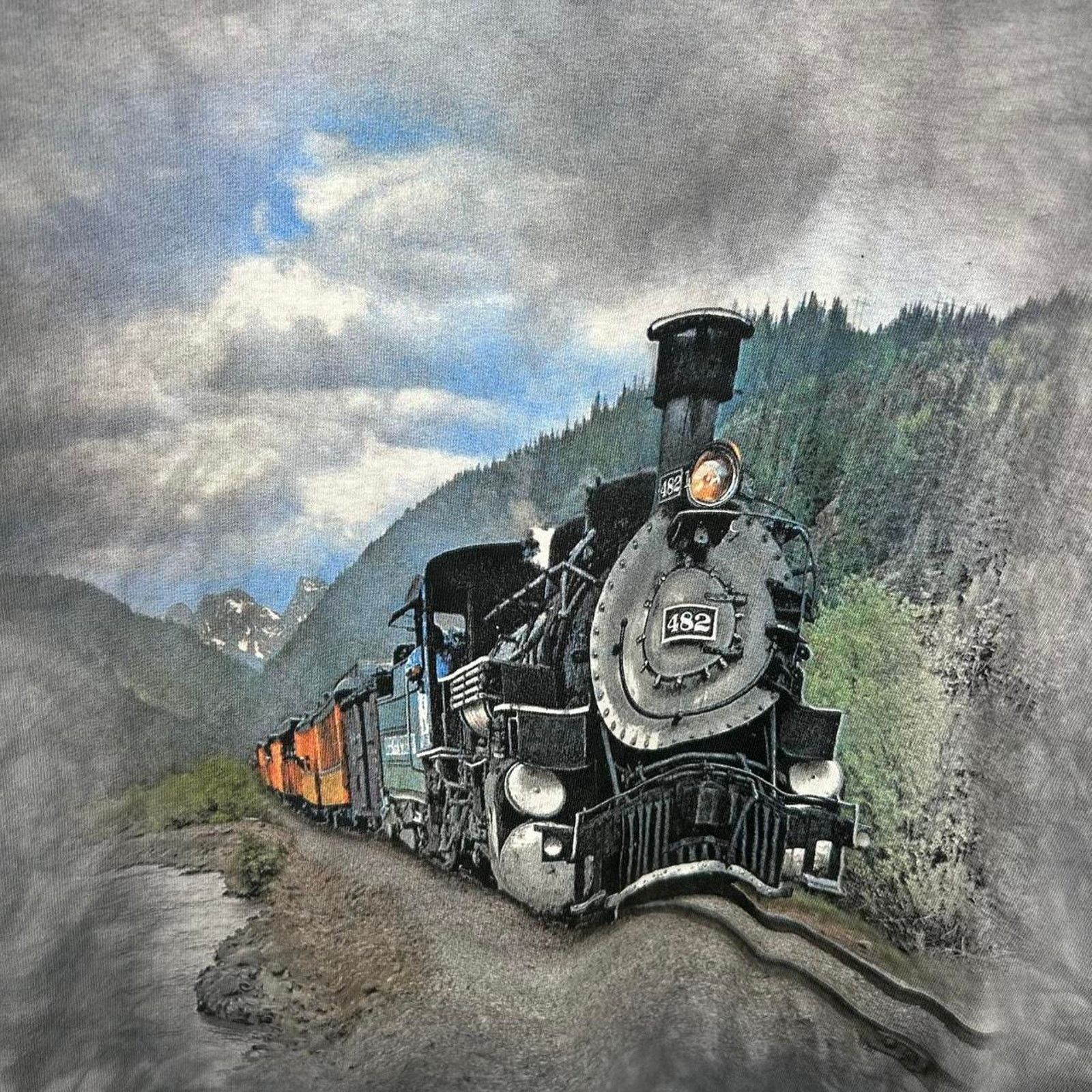 The Mountain Y2K The Mountain Tie-Dye Train Graphic Tee Size Small Size US S / EU 44-46 / 1 - 3 Thumbnail