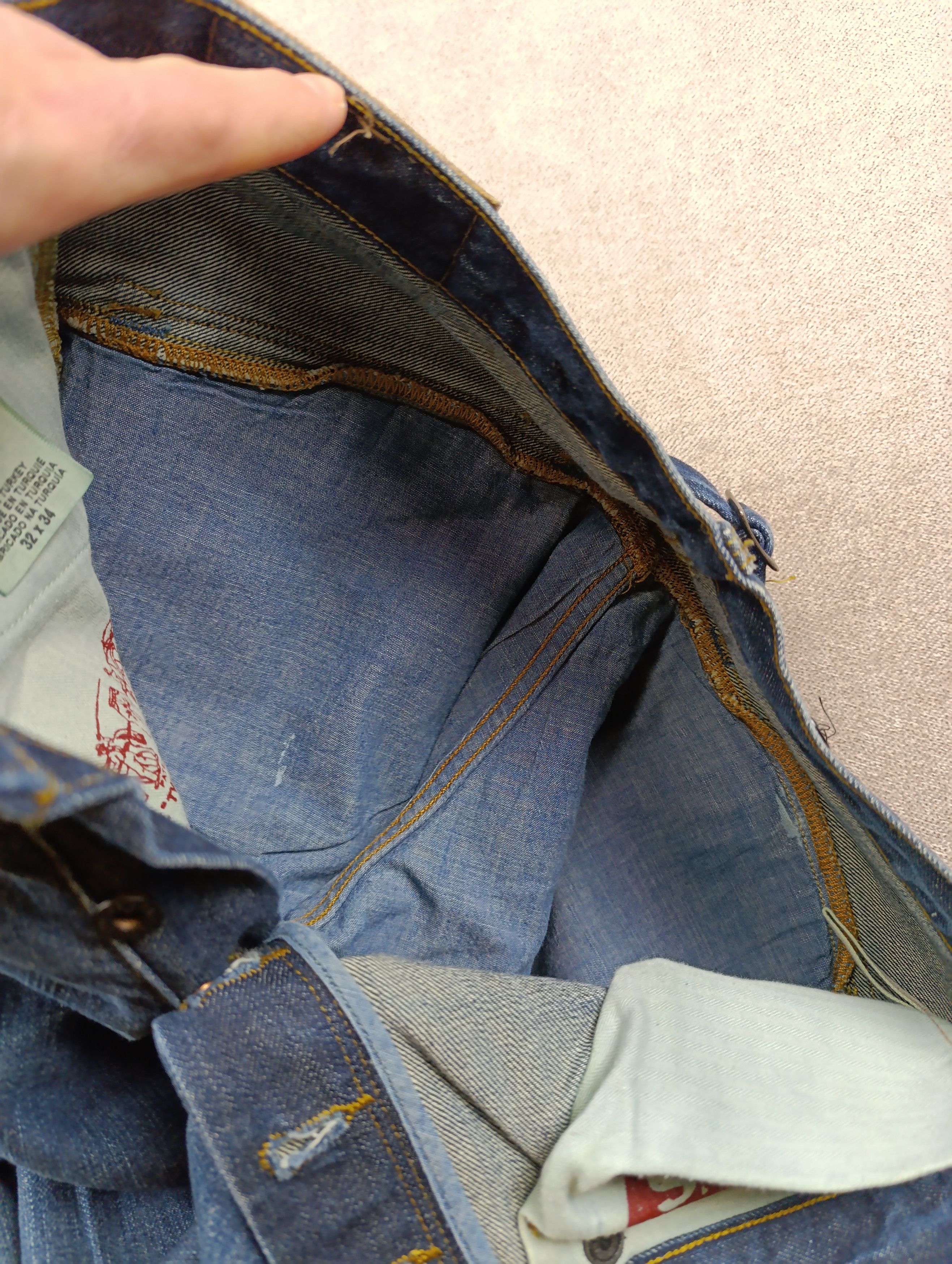 Levi's LEVIS MATCHSTICK SKINNY MENS JEANS CINCH SIZE 32/34 Size US 32 / EU 48 - 22 Thumbnail