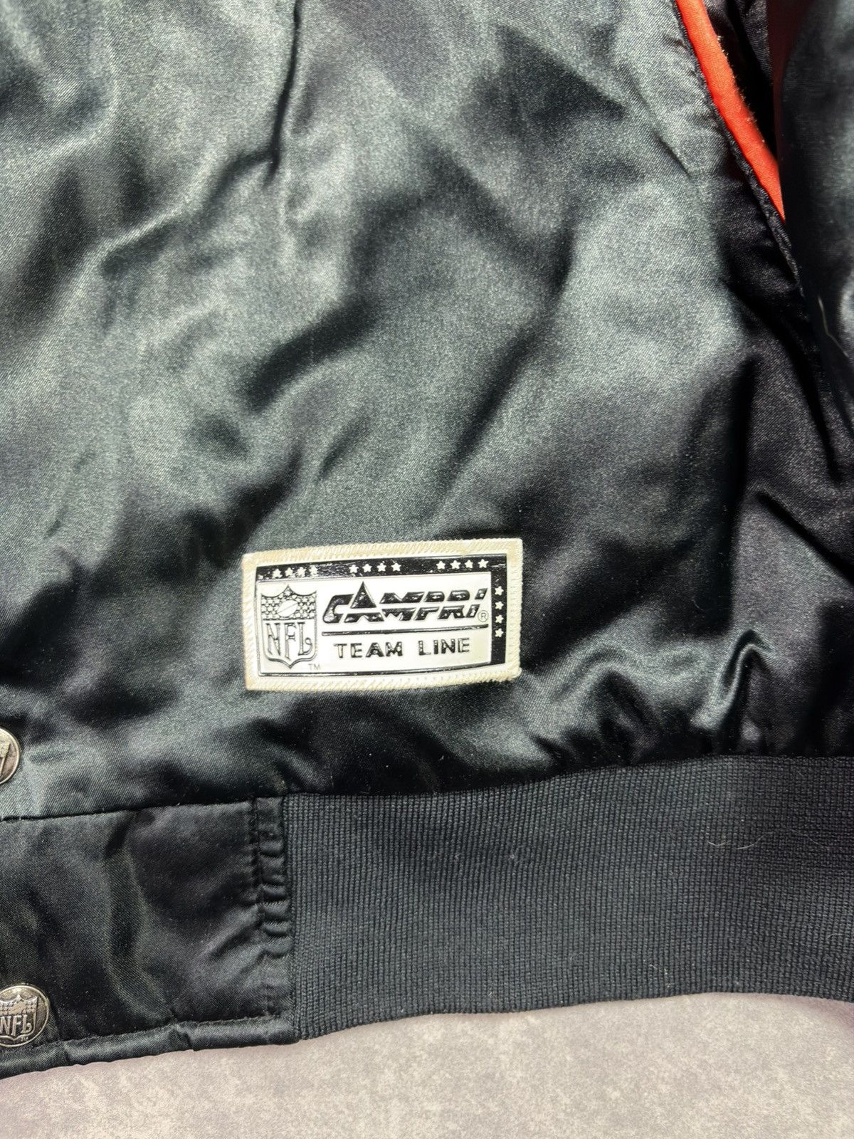 NFL 90s Cincinnati Bengals Campri NFL Team Line Varsity Bomber Size US XXL / EU 58 / 5 - 6 Thumbnail