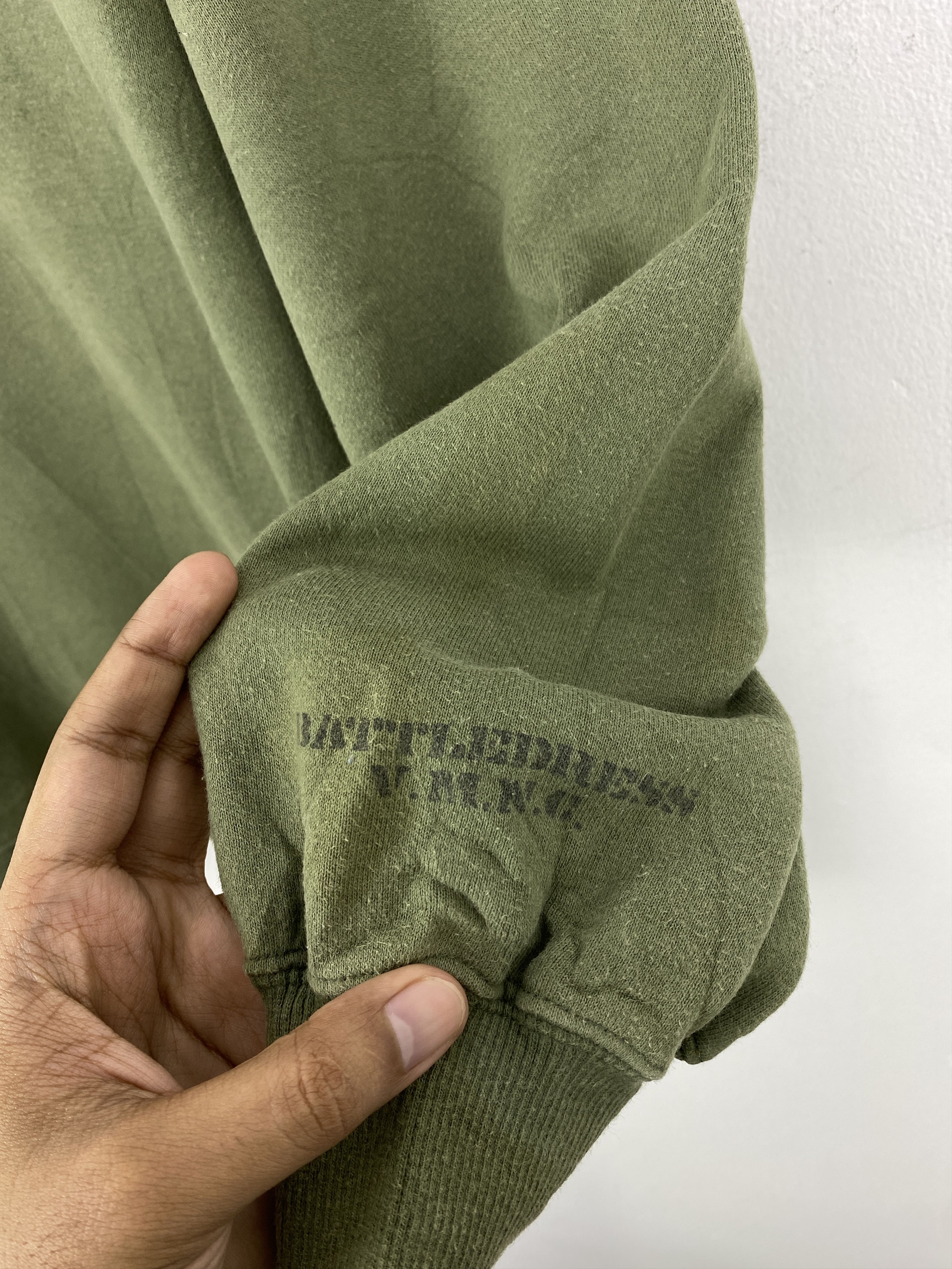 Vintage Vintage Votes Military Garment Pullover Sweatshirt SH0233 Size US XL / EU 56 / 4 - 6 Thumbnail