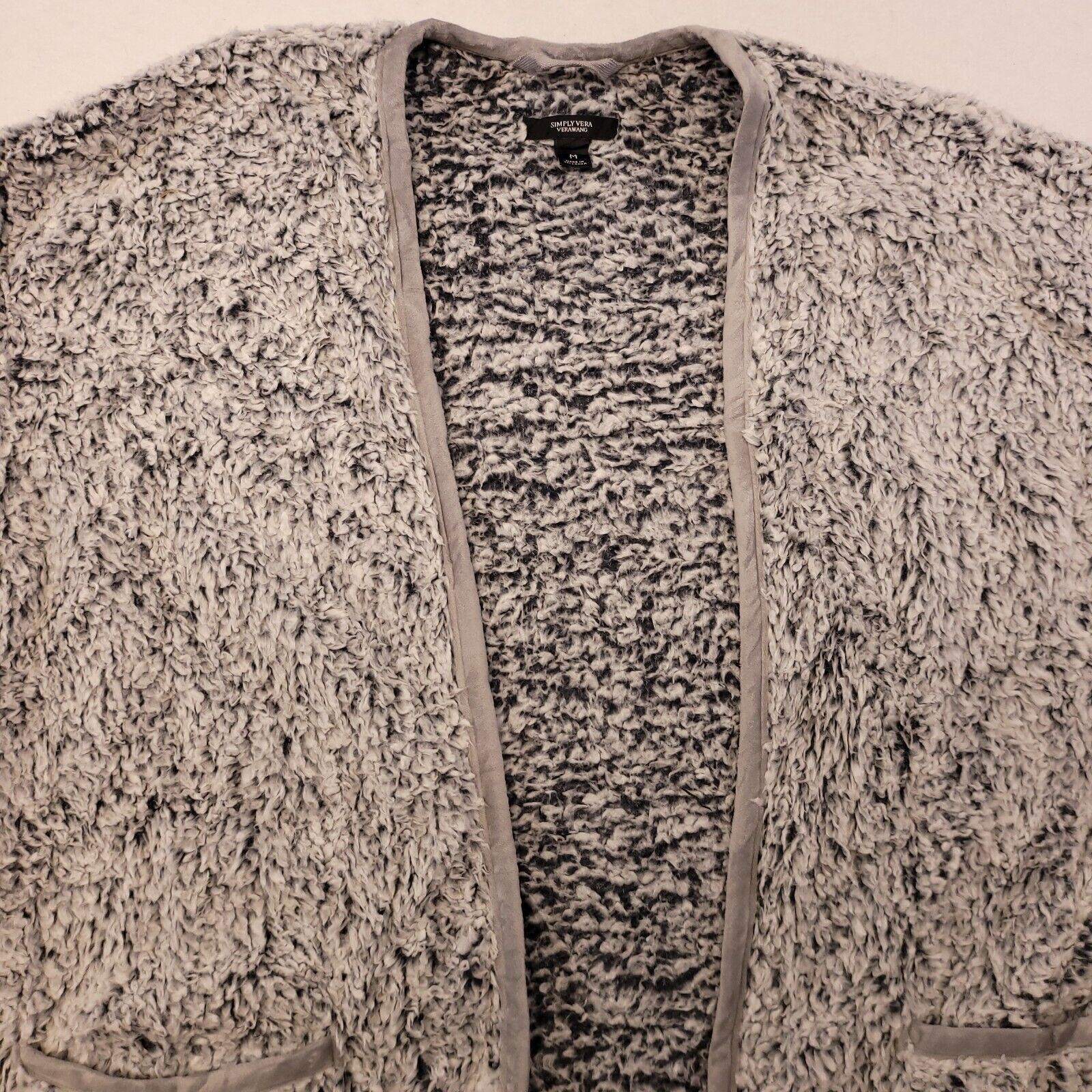 Vera Wang Simply Vera Vera Wang Casual Open Long Coat Womens Size M Size M / US 6-8 / IT 42-44 - 1 Thumbnail
